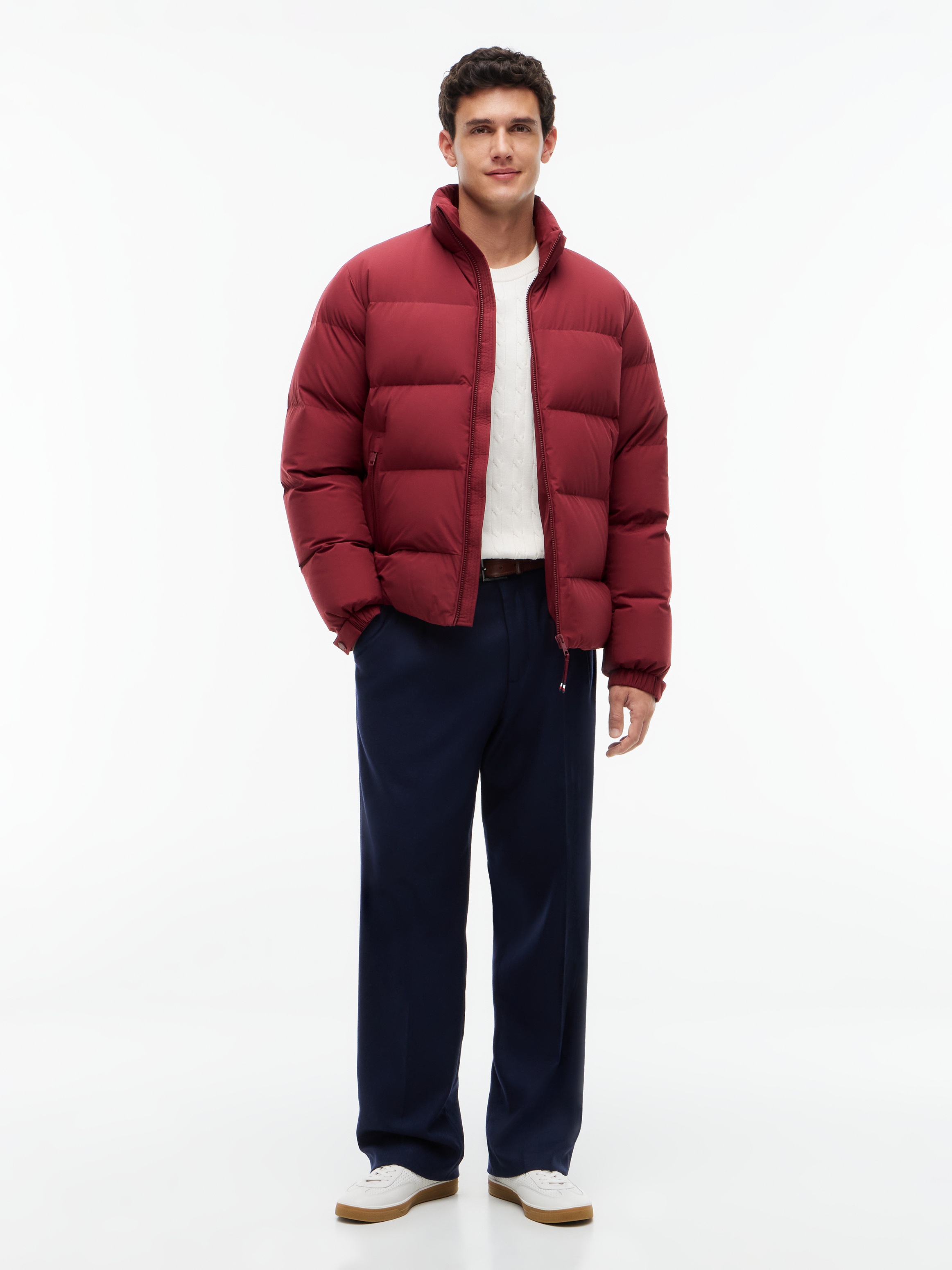 Tommy Hilfiger Daunenjacke »DOWN STAND PUFFER« Winterjacke, weiche Dauenfüllung