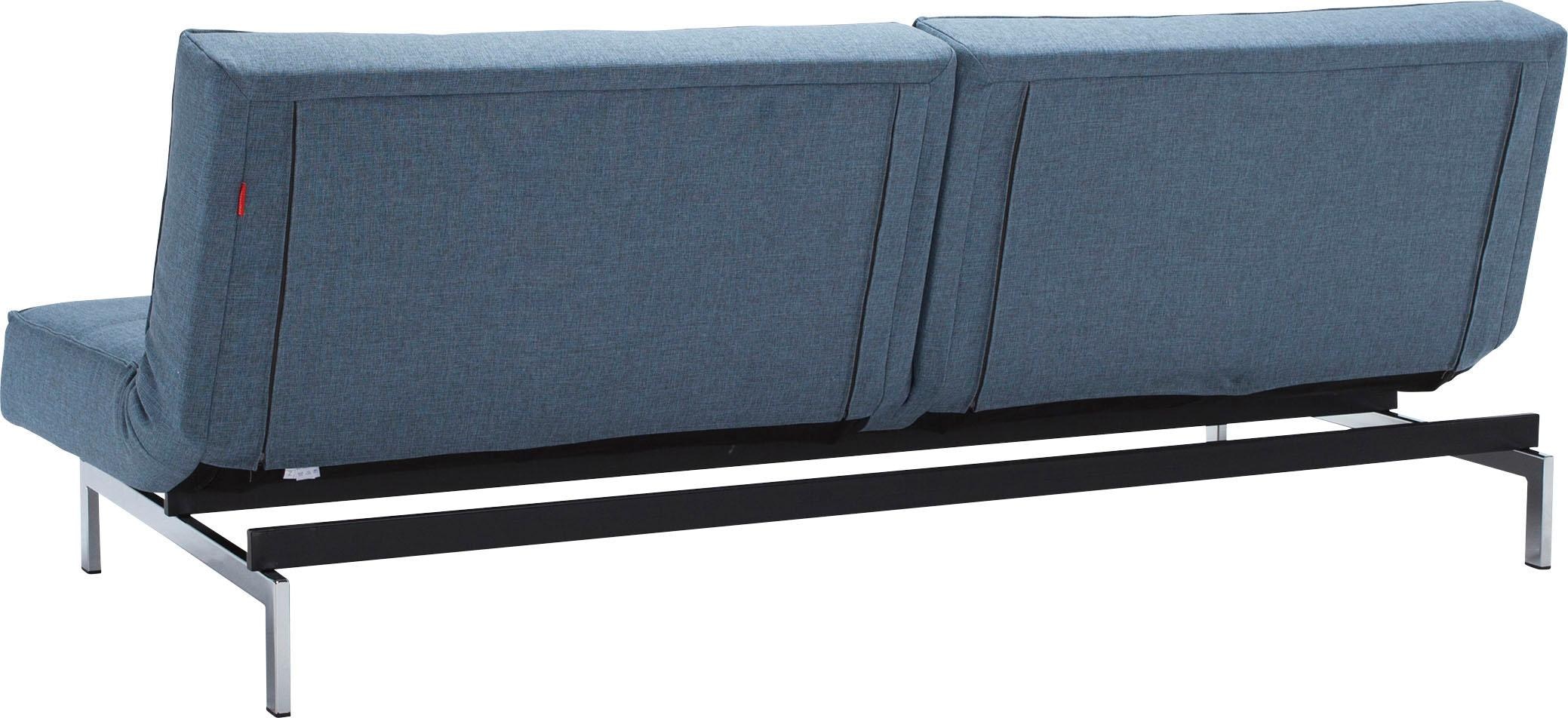 INNOVATION LIVING ™ Schlafsofa »Splitback«, mit chromglänzenden Beinen, in skandinavischen  Design kaufen bei OTTO