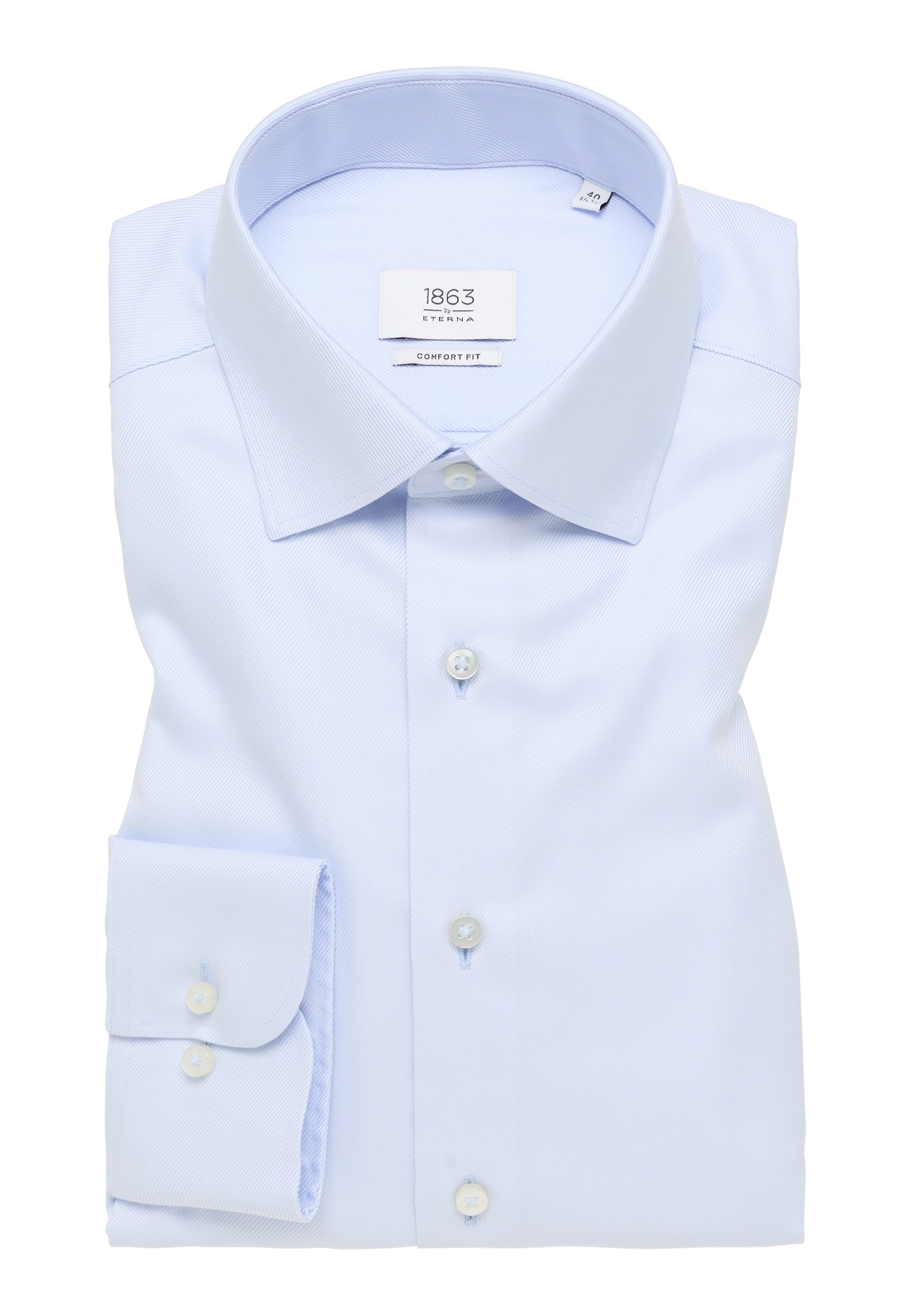 Eterna Langarmhemd »COMFORT FIT«, NEVER IRON (bügelfrei)