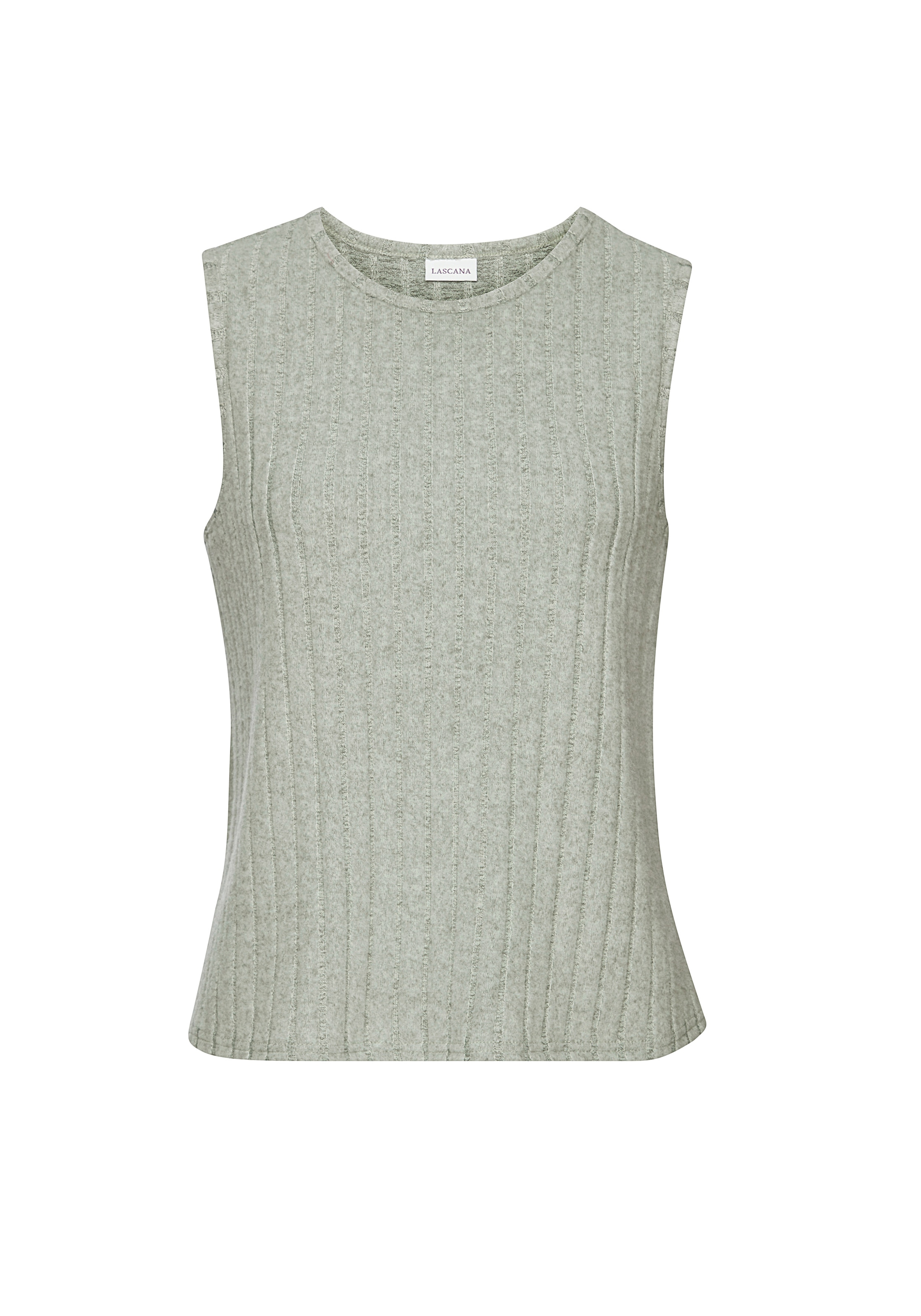 Vivance Tanktop »aus kuscheliger Rippware mit flauschigem Griff« kuscheliges Tanktop, weiches Ripptop aus softer Jerseyware, Homewear