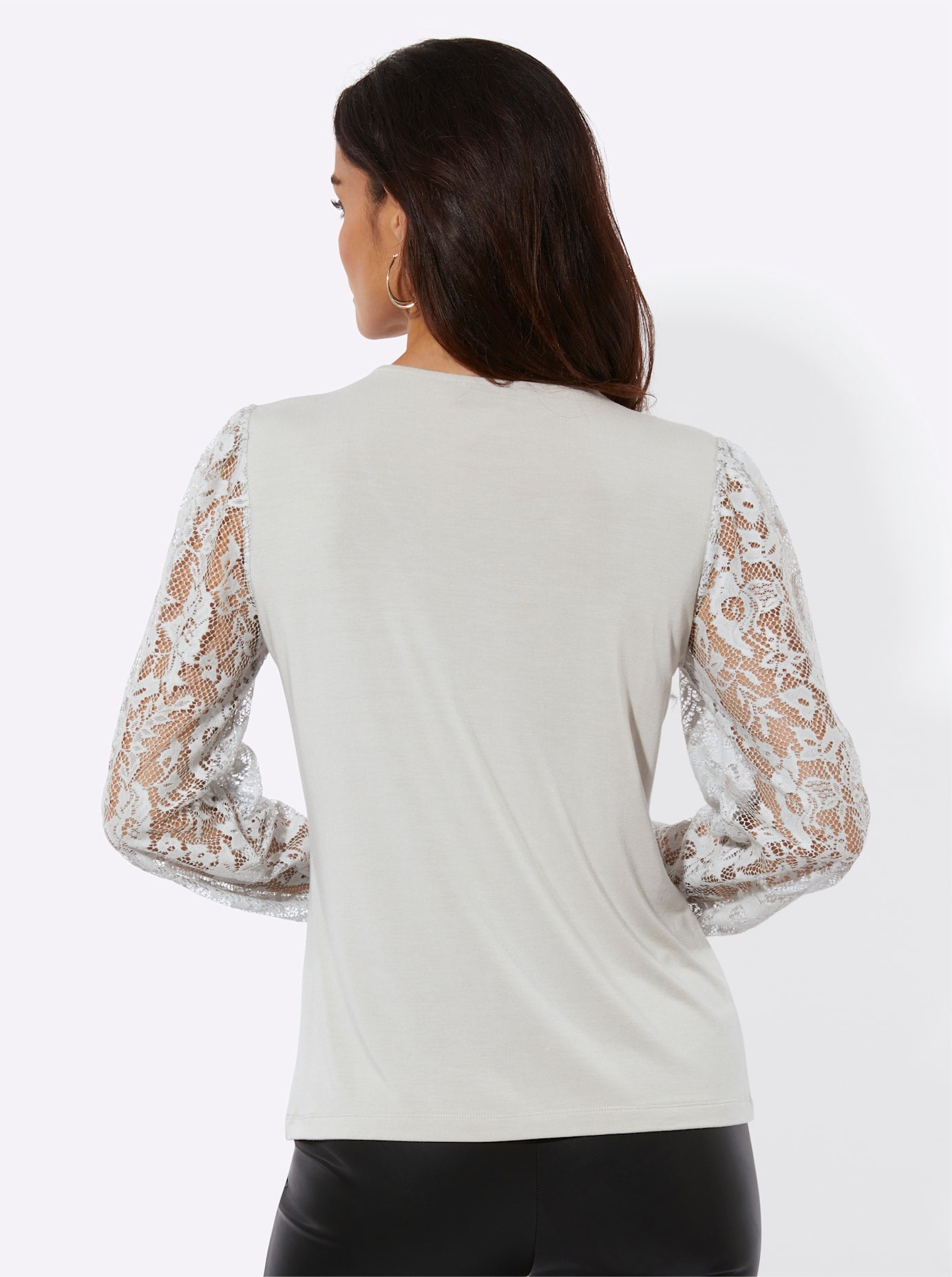 creation L Langarmshirt »Lyocell-Shirt« 1 tlg.