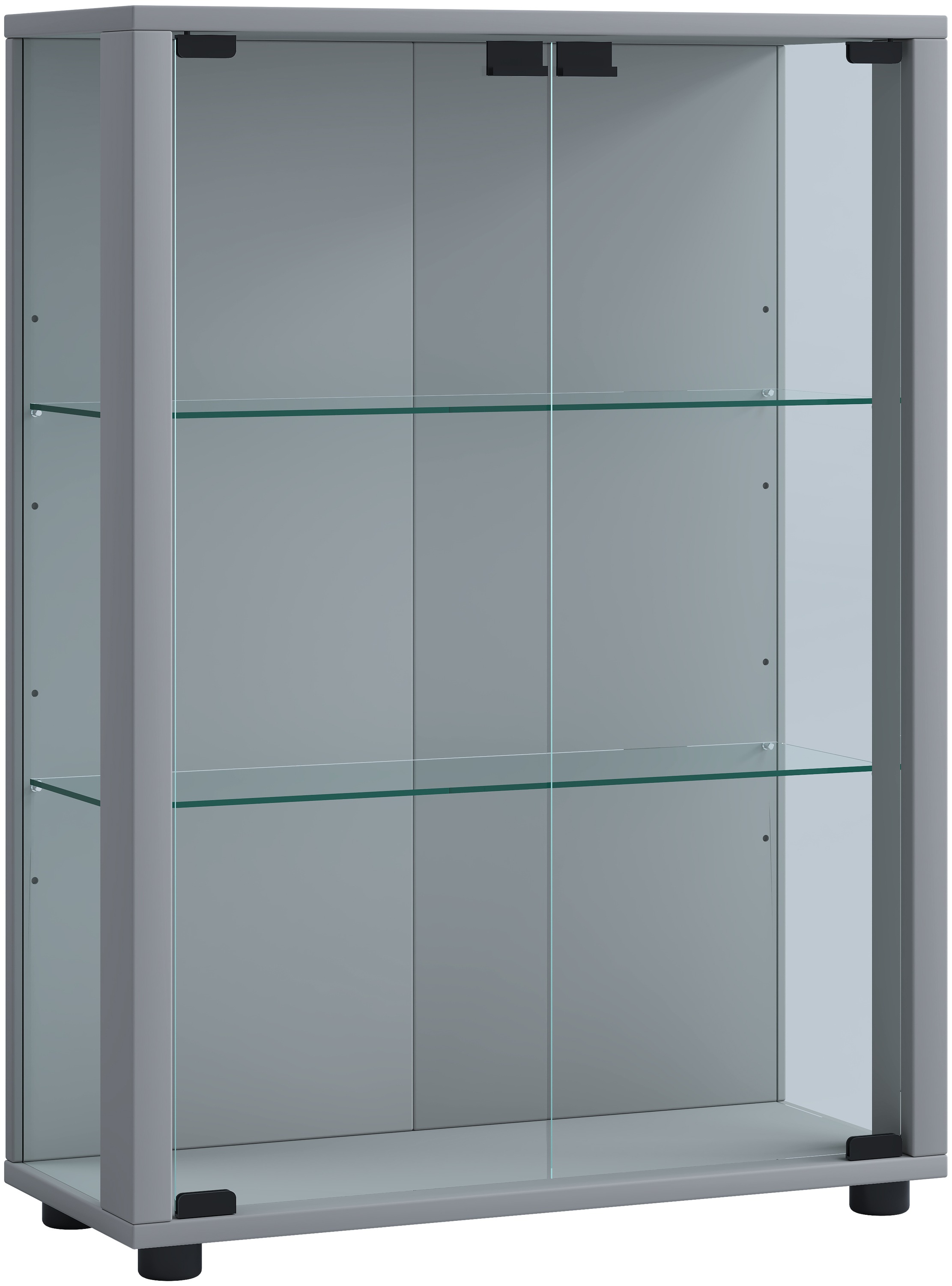 VCM Standvitrine »Holz Glas Stand Vitrine Sammelvitrine Sintalo«