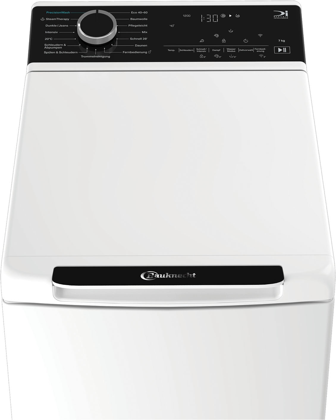 BAUKNECHT Waschmaschine Toplader »TBK 71A BWD SILENCE« 6 kg 1200 U/min HomeWhiz – smarte Vernetzung für mehr Komfort