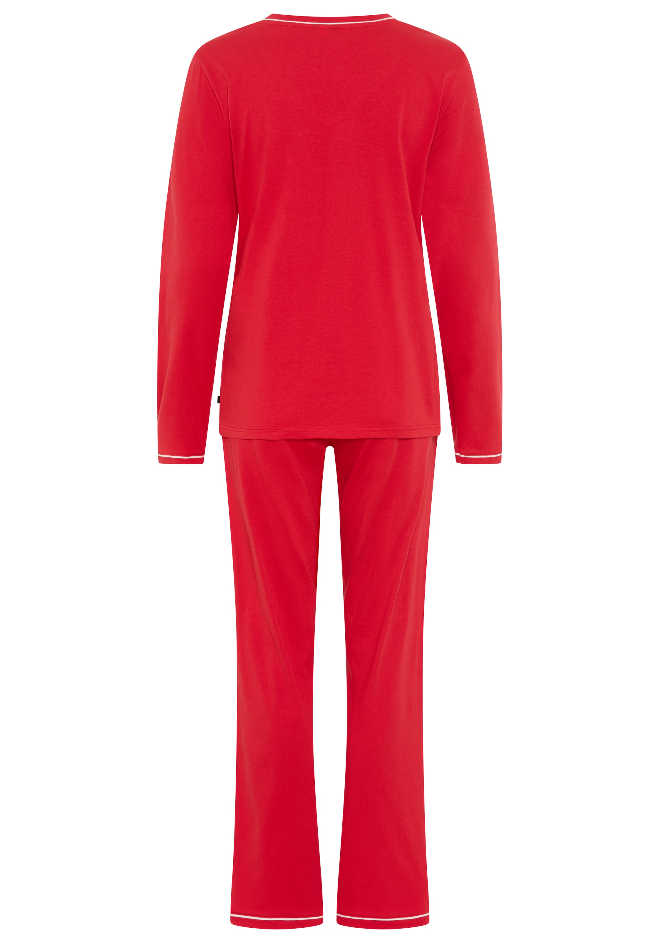 H.I.S Pyjama Set, 2 mit Paspelierung in Kontrastfarbe
