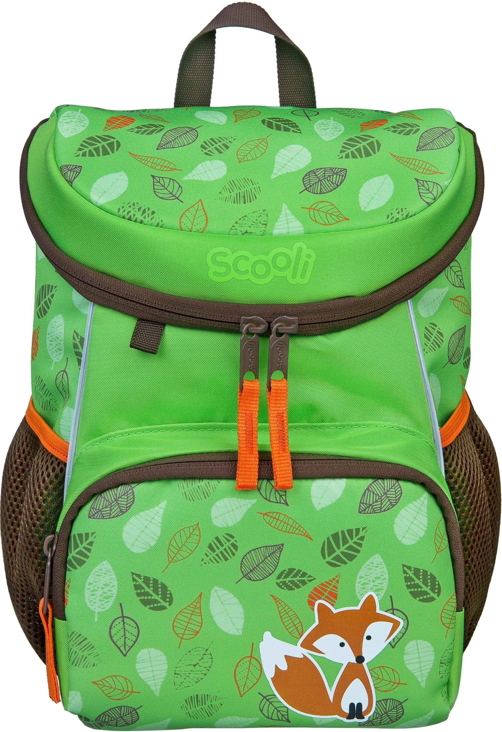 Scooli Kinderrucksack »Mini-Me, Freddi Fox«, Reflektoren