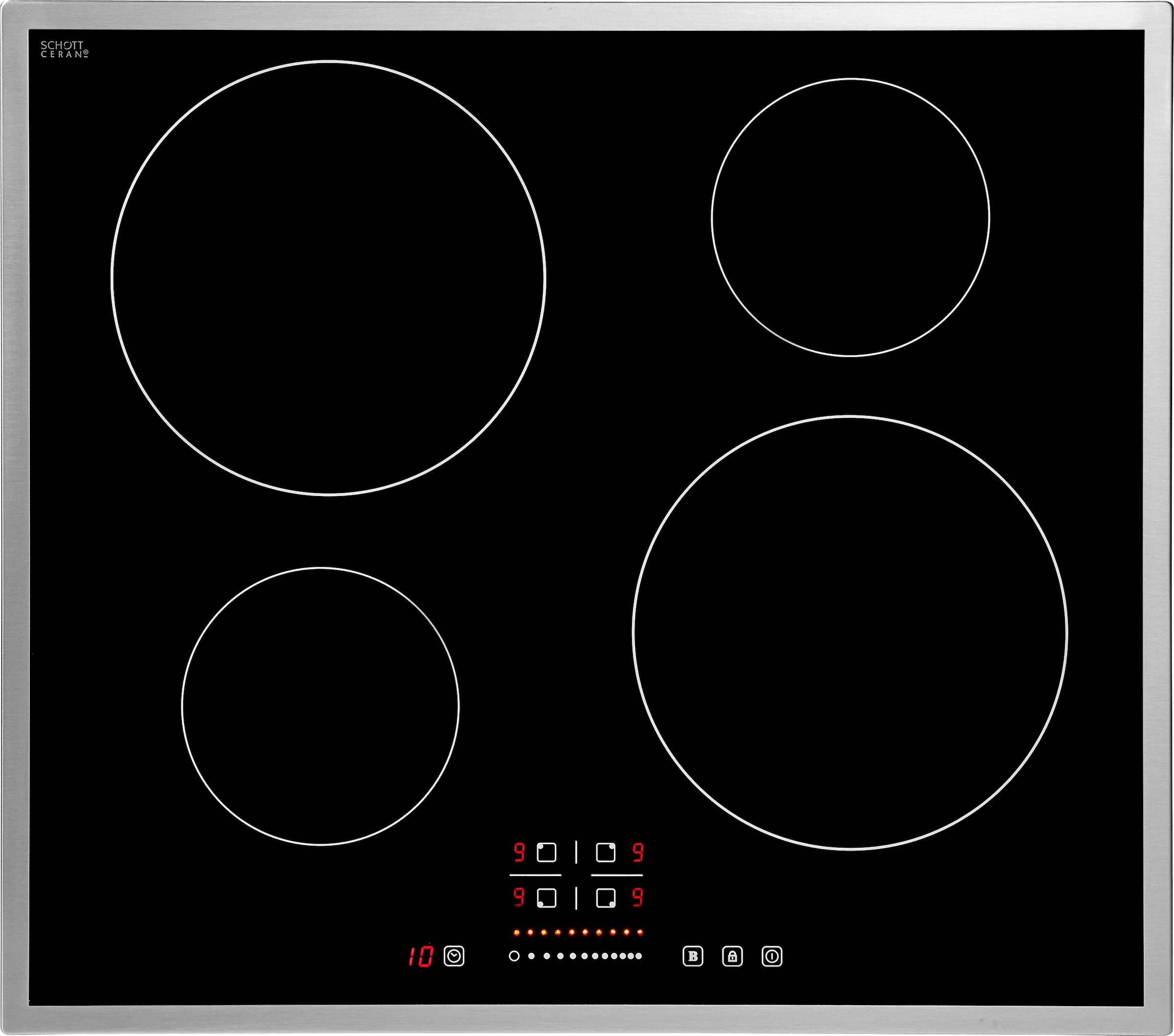 Hanseatic Backofen-Set »65M90E3-E11B200«, mit 2-fach-Teleskopauszug