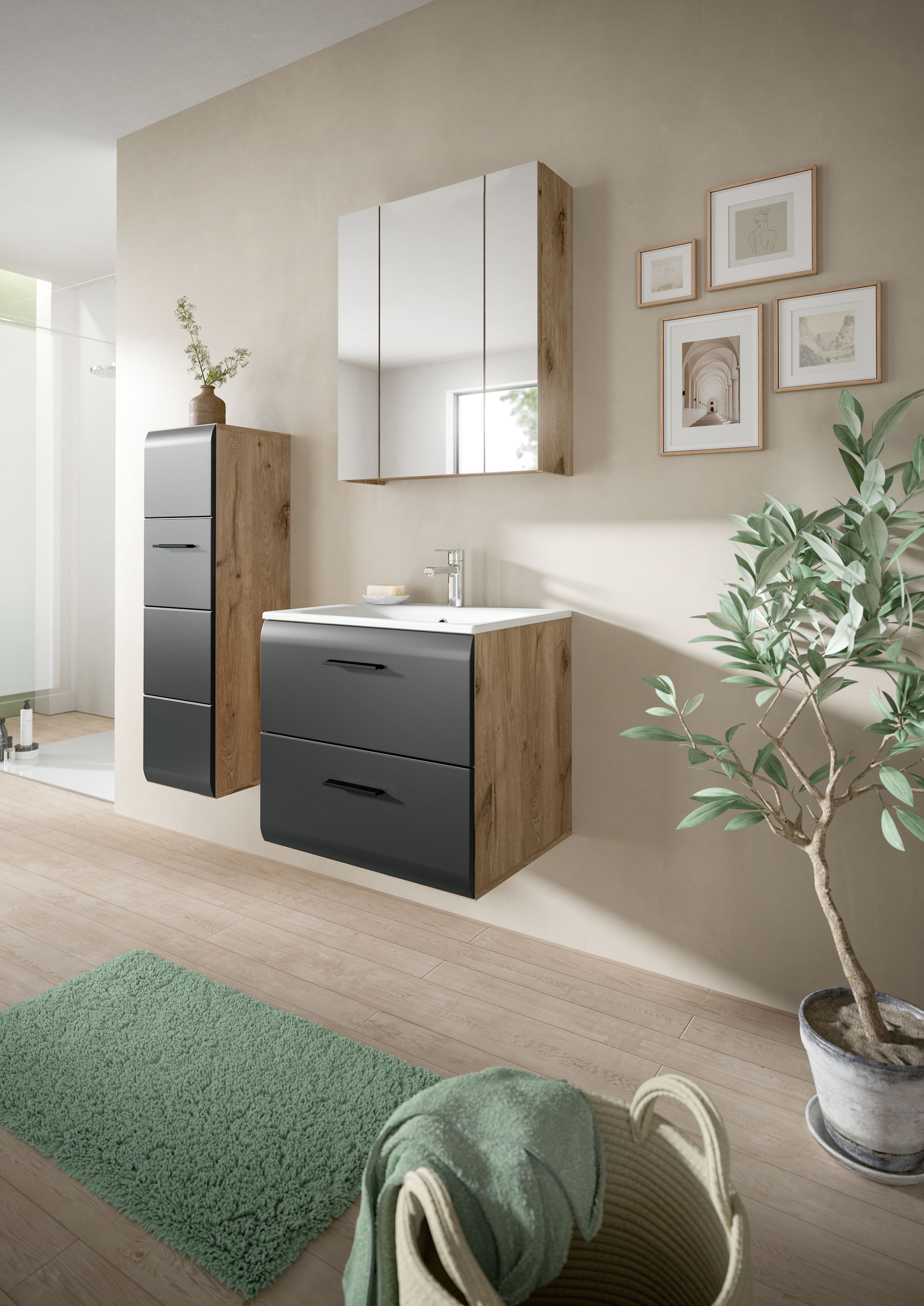 INOSIGN Badezimmer-Set Set, 4 Stk. tlg.