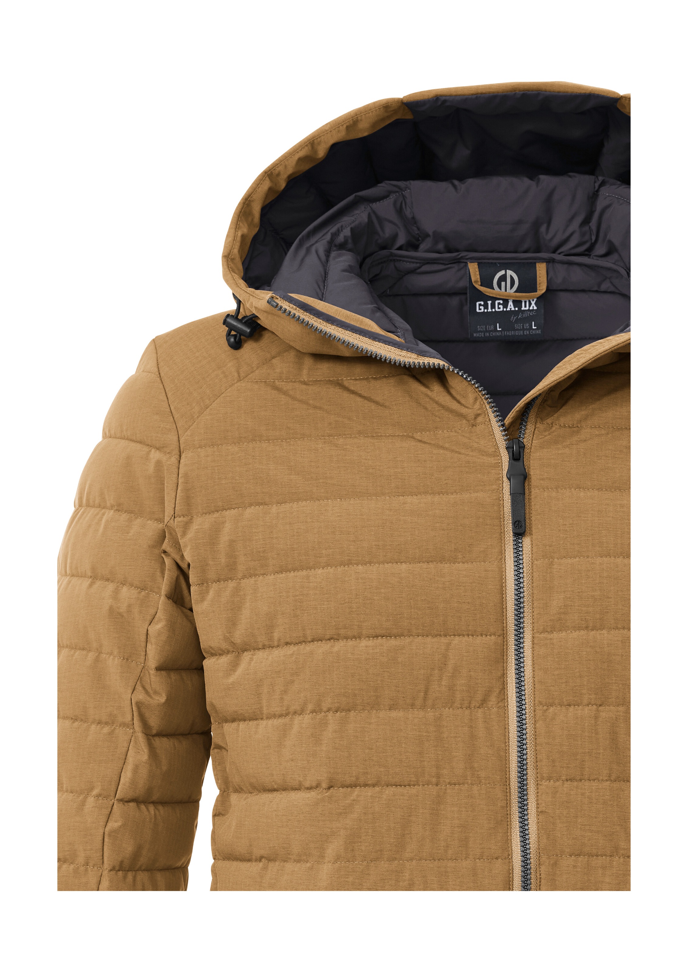 G.I.G.A. DX by killtec Steppjacke »GS 86 MN QLTD JCKT« Schmale, wasserabweisende Herren Steppjacke mit abnehmbarer Kapuze