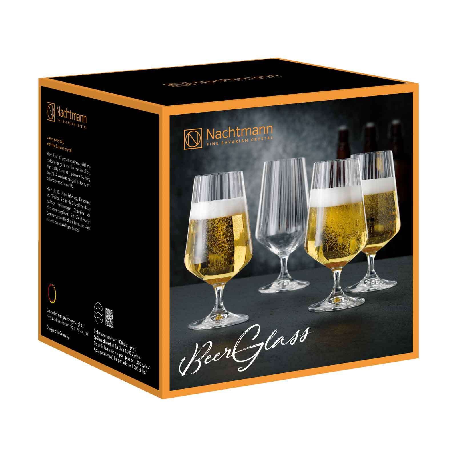 Nachtmann Bierglas »Biergläser Celebration 380 ml 4er Set transparent«