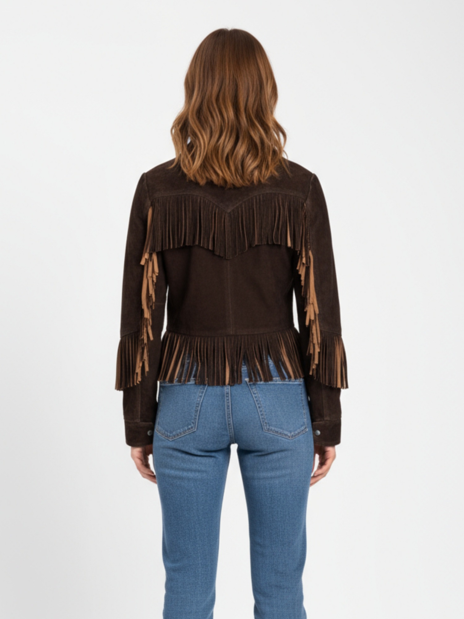 RICANO Kurzjacke »Western-Lederjacke Sedley« keine Angabe Handgefertigt aus echtem Leder