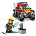 LEGO® Konstruktionsspielsteine »Feuerwehr-Pickup (60393), LEGO® City«, (97 St.), Made in Europe