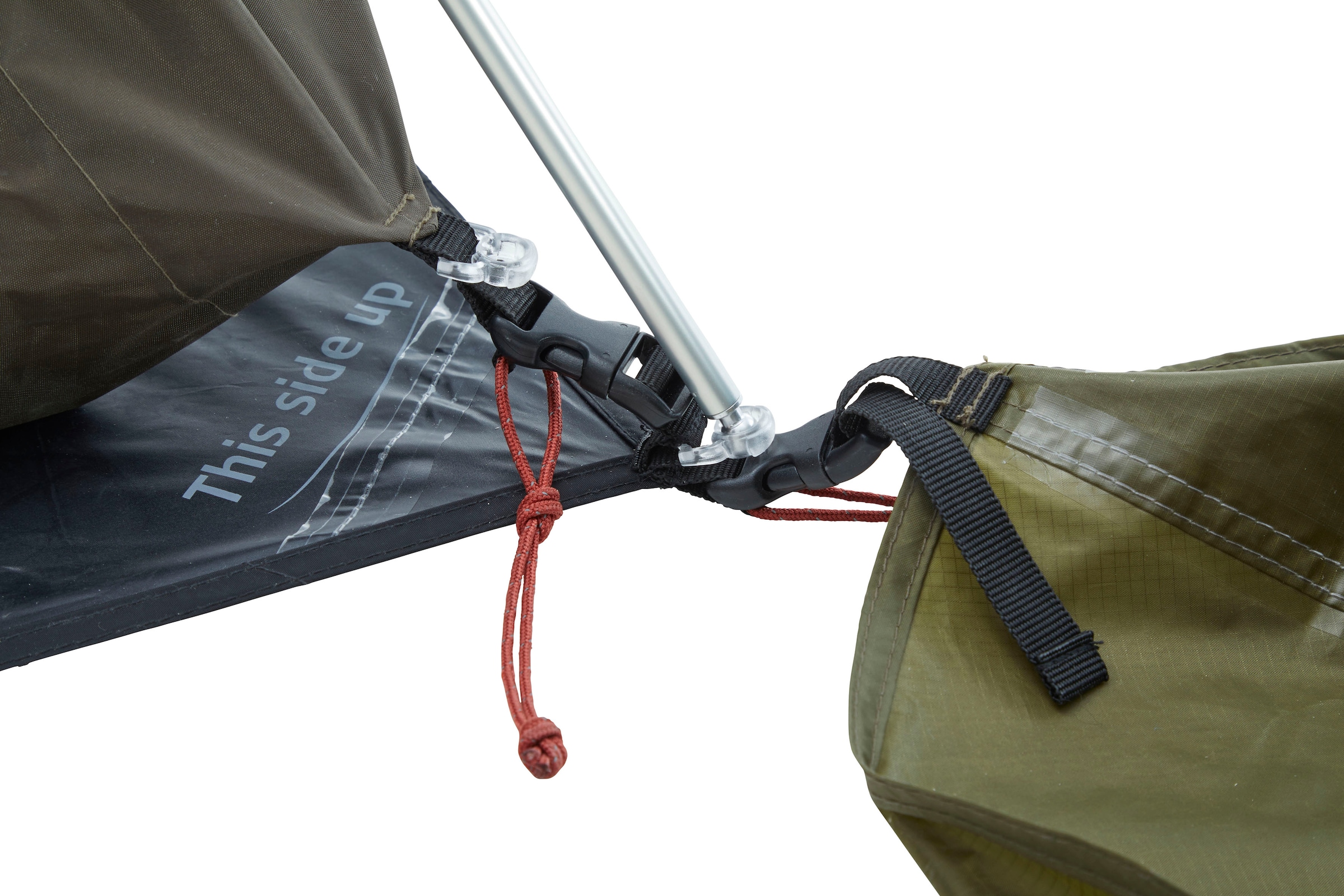 Nordisk Geodätzelt »Otra 2 PU Tent Dark Olive«, 2 St. Personen, (Packung, 1 tlg.)