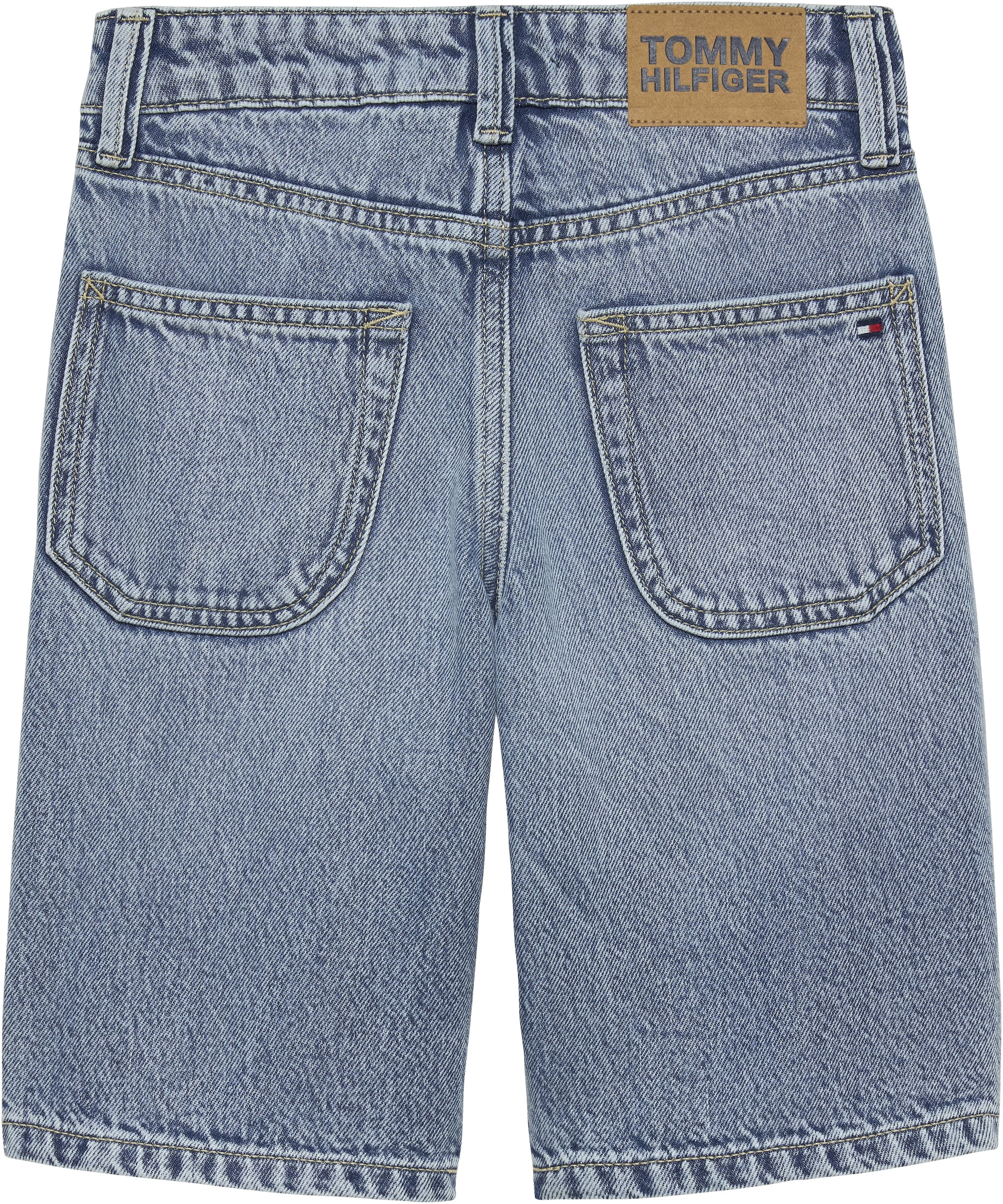 Tommy Hilfiger Jeansshorts »STRAIGHT DENIM« Kinder bis 16 Jahre, gerade Passform