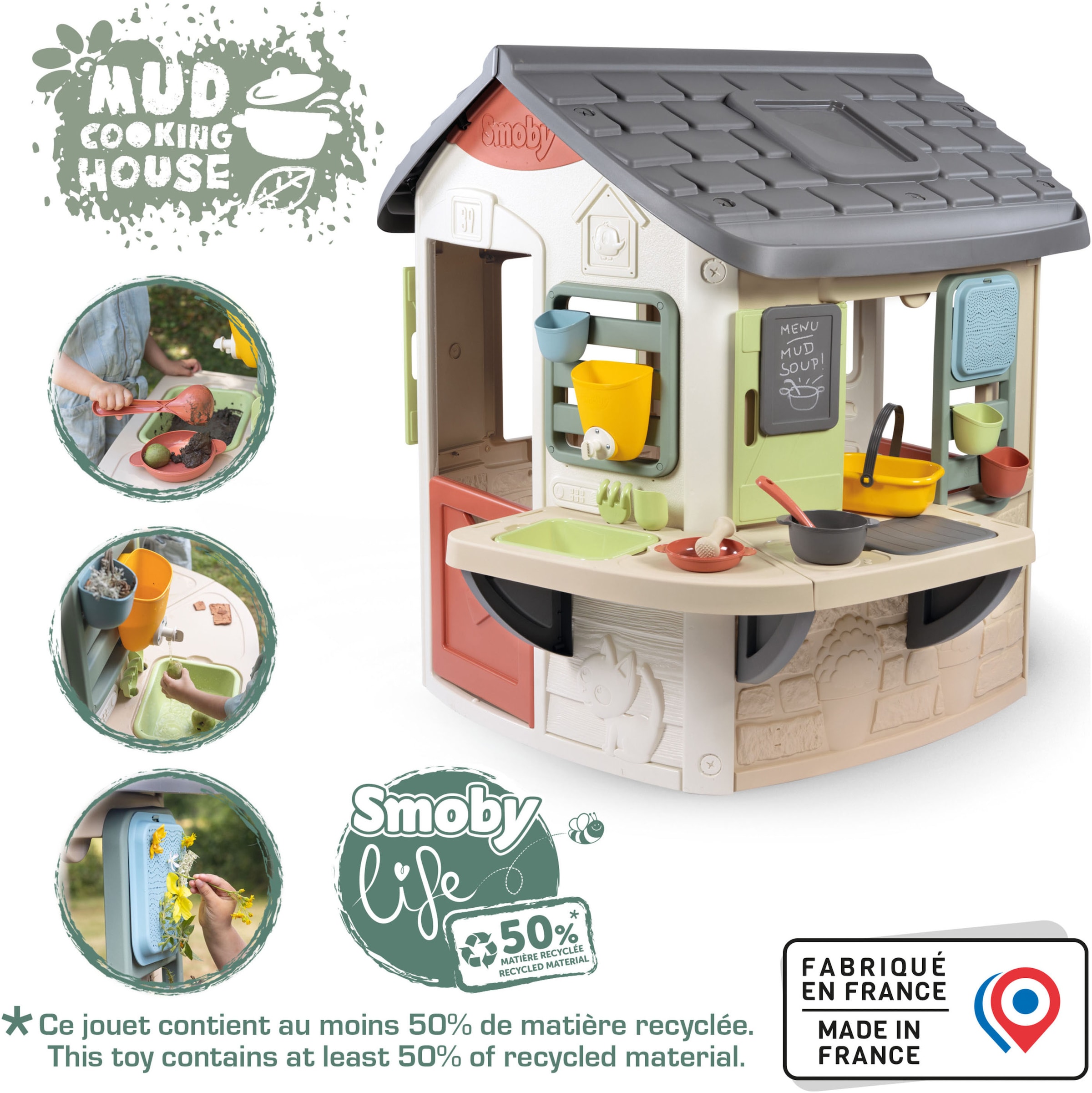 Smoby Outdoor-Spielküche »Smoby Life Matschküche« Made in Europe
