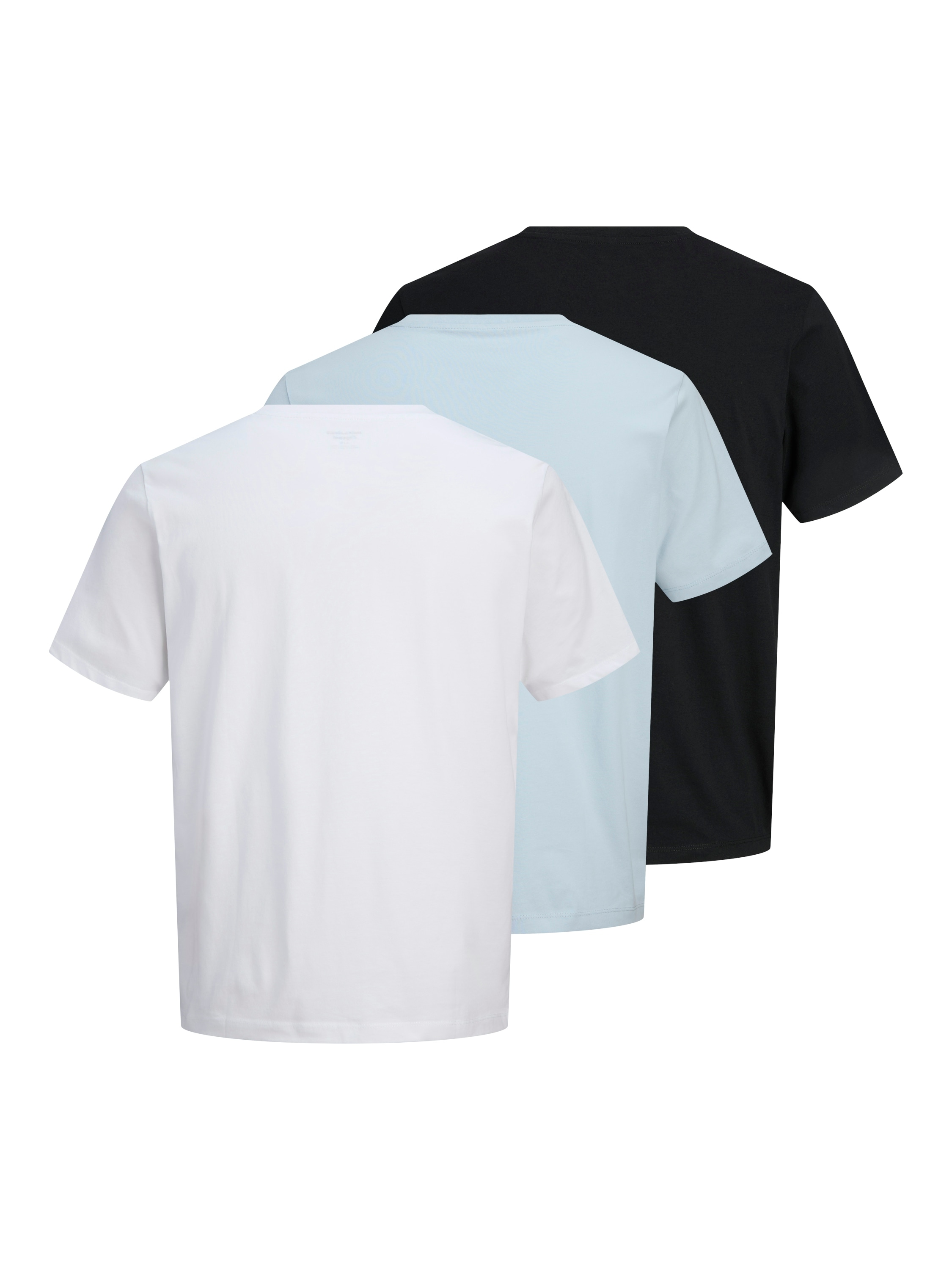 Jack & Jones Rundhalsshirt »JORBILLYBURG TEE SS CN 3PK MP FST«, (Packung, 3 tlg.)
