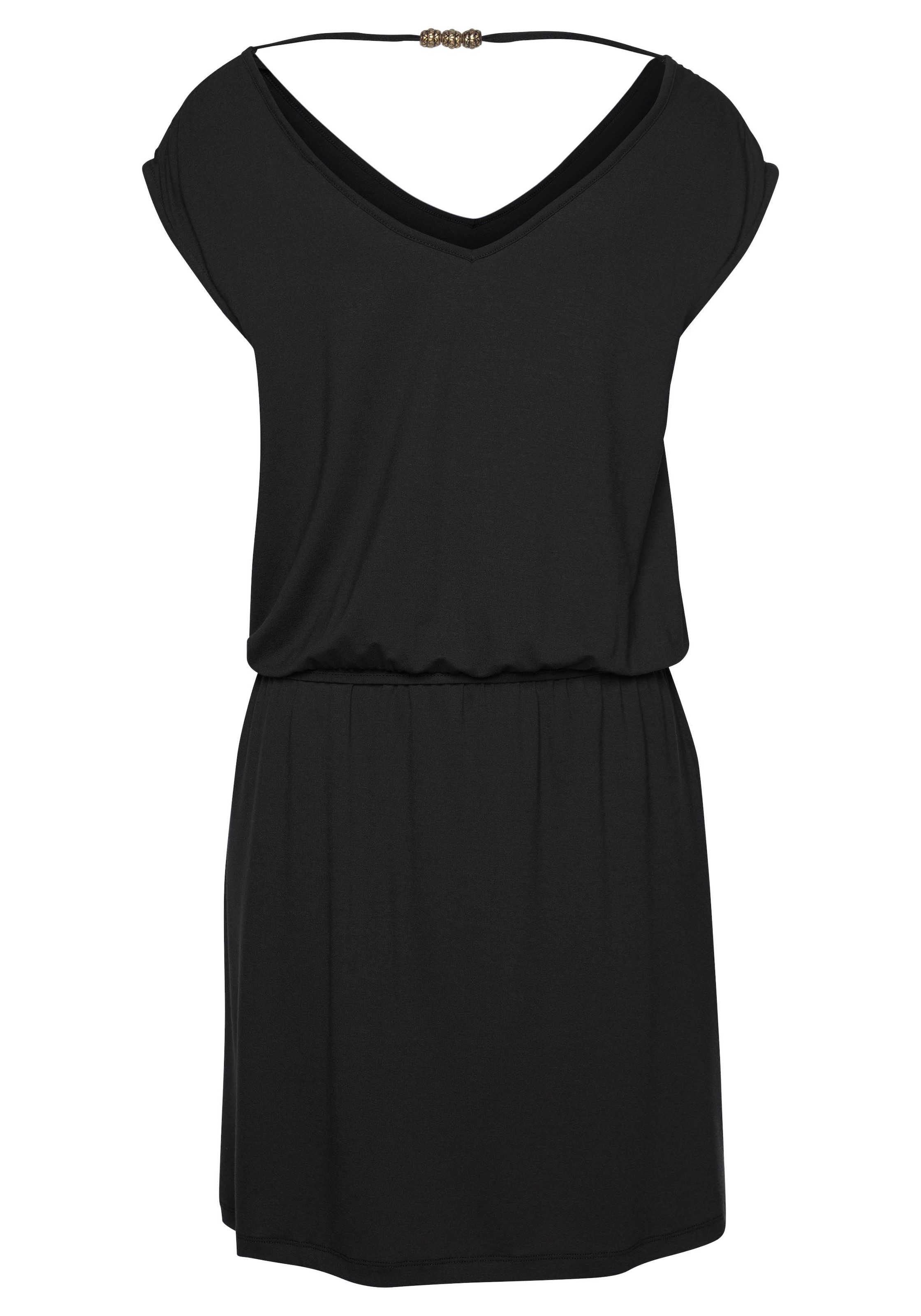 LASCANA Jerseykleid, mit Zierband am Rücken im OTTO Online Shop
