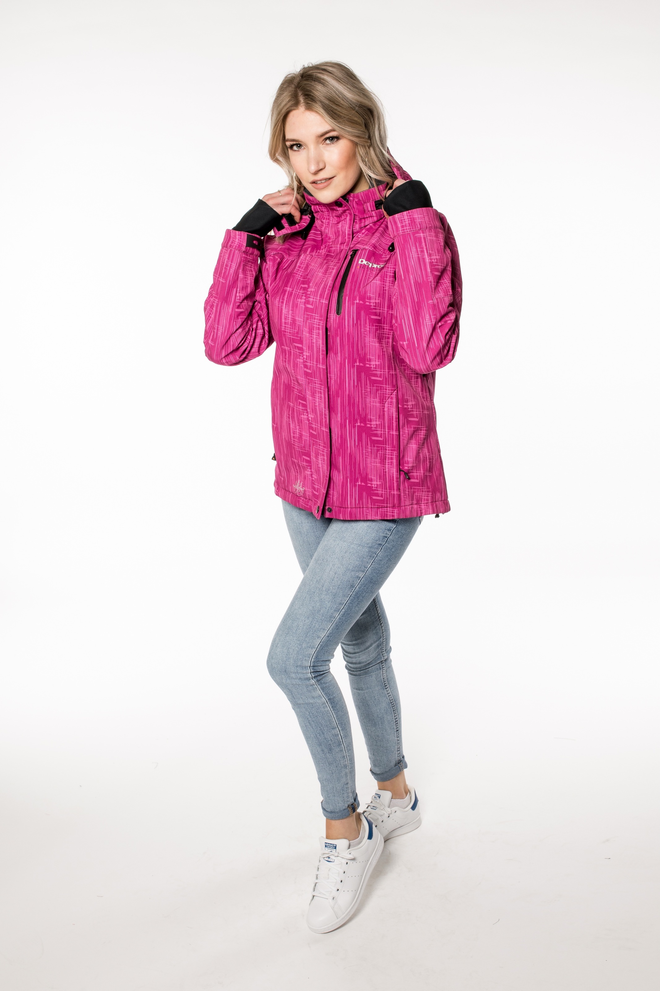 DEPROC Active Softshelljacke »PEAK CHICOPEE II WOMEN«, auch in Großen Größen erhältlich