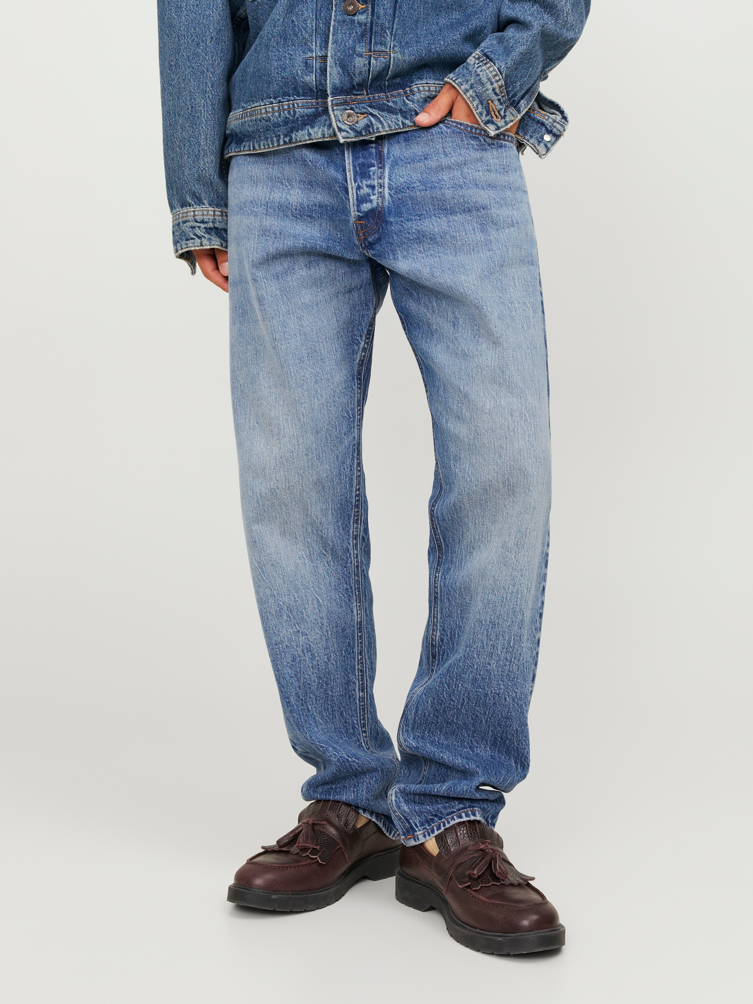 Jack & Jones Tapered-fit-Jeans »JJIMIKE JJORIGINAL SBD 230 BF«
