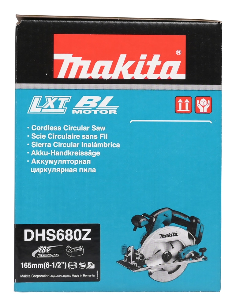 Makita Akku-Handkreissäge »DHS680Z«, 57 mm, 18 V. ohne Akku und Ladegerät