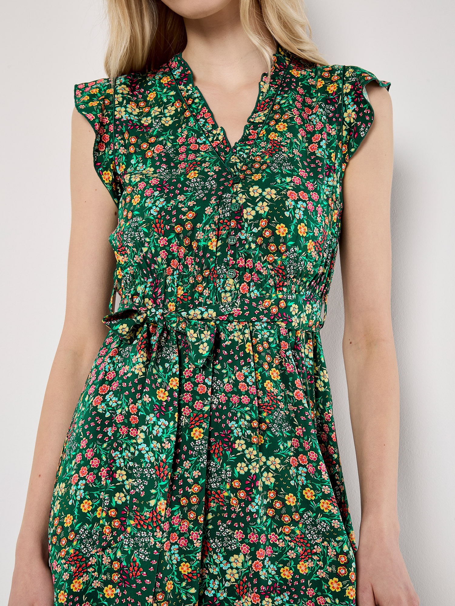 Apricot Minikleid »Minikleid« 2 tlg. mit Rüschen