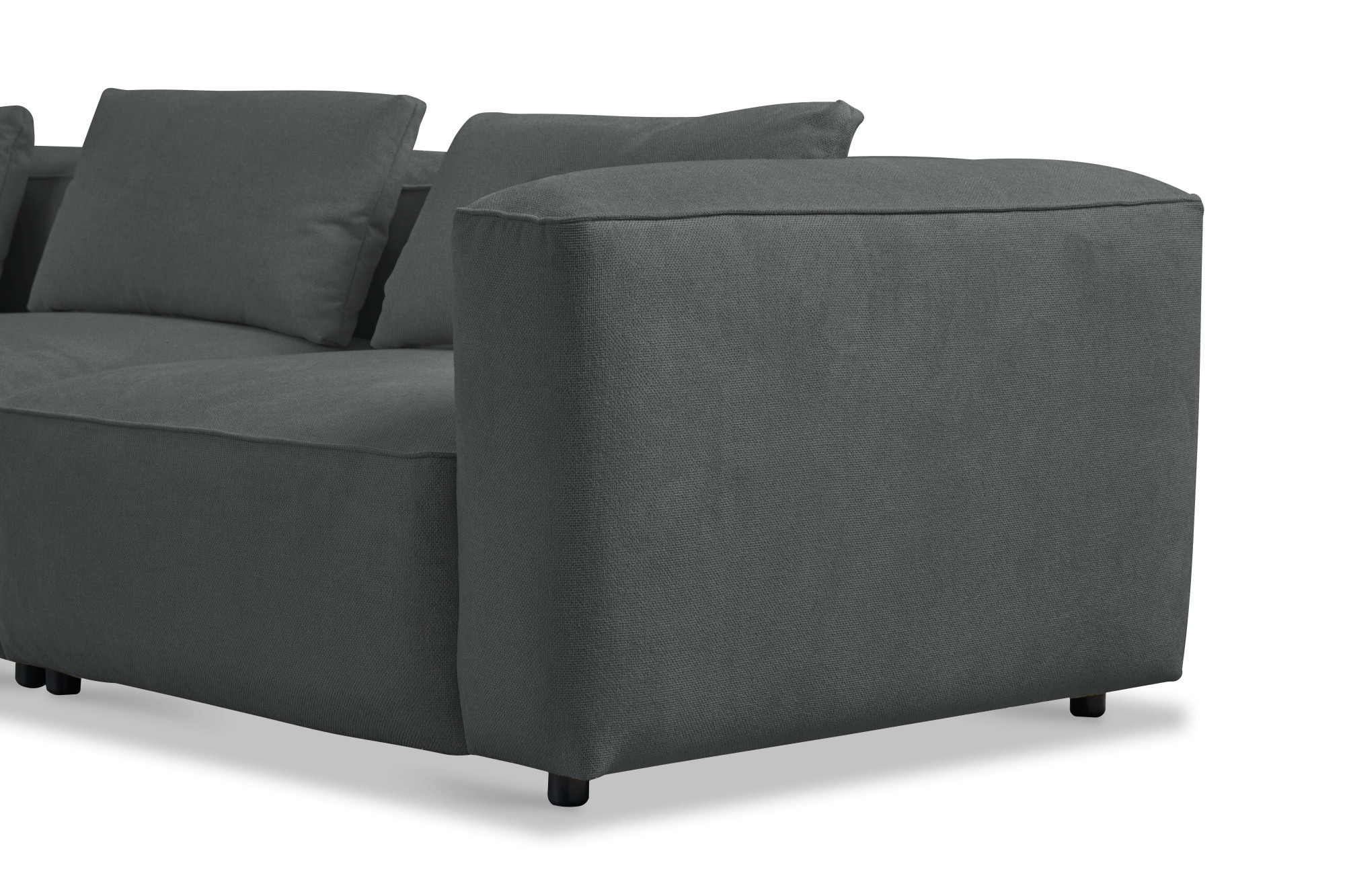 andas Ecksofa »Tvinnet«, Breite 317 cm, extra tiefe Sitzfläche, kubisches Sitzvergnügen