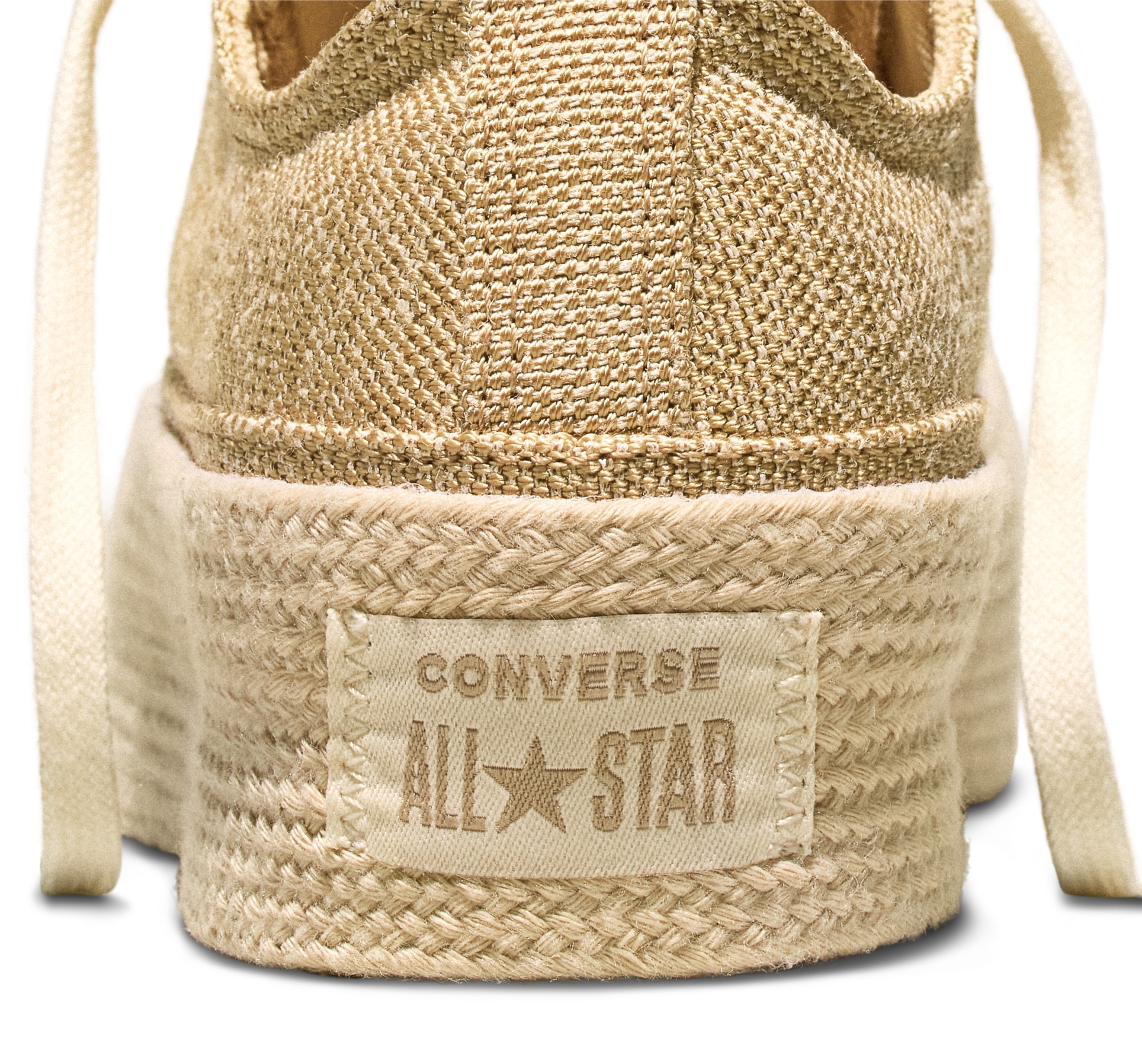 Converse Sneaker »CHUCK TAYLOR ALL STAR LIFT ESPADRILLE«  sportlicher Stil, mit profiliertem Laufsohlenprofil, mit Schnürung
