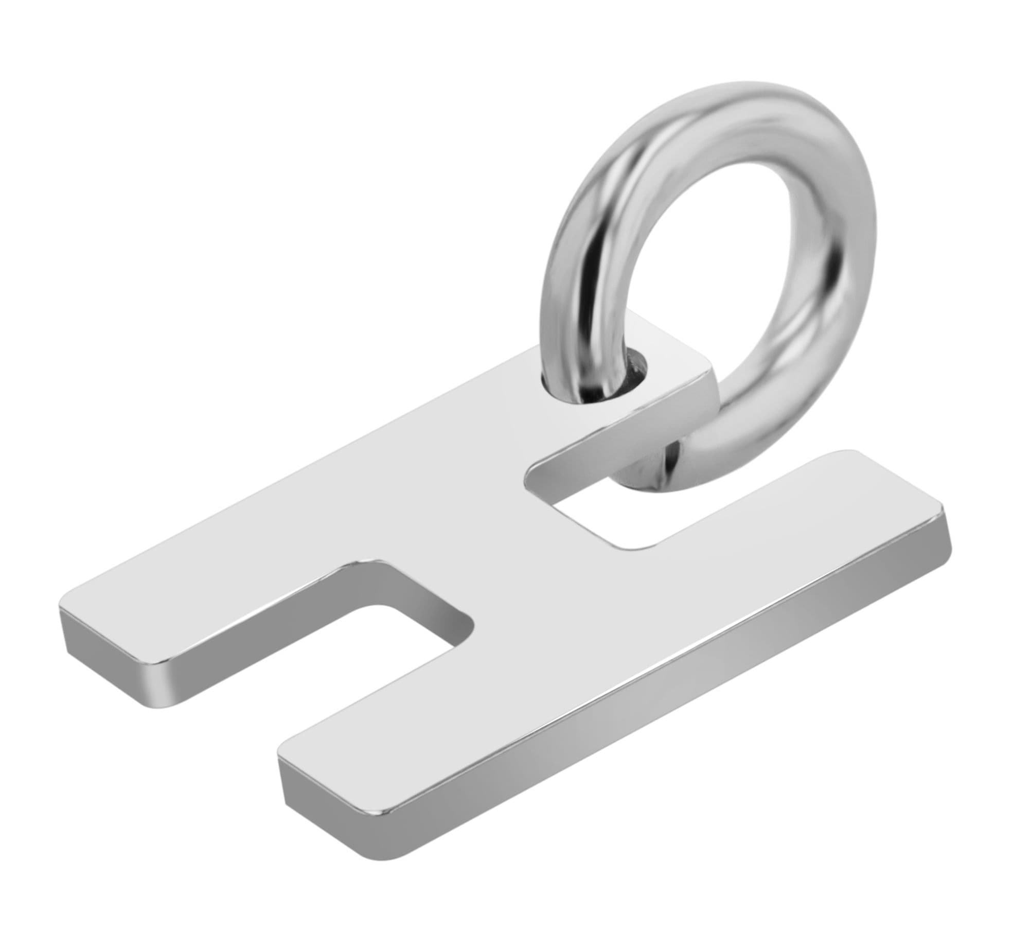 Adelia´s Buchstabenanhänger »Unisex Anhänger ¿ Buchstabe N Buchstabenanhänger aus 925 Silber«
