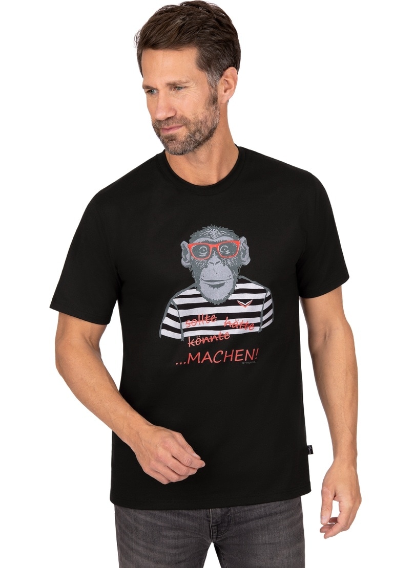 Trigema T-Shirt »TRIGEMA T-Shirt kaufen Affen-Aufdruck« mit bei online großem OTTO