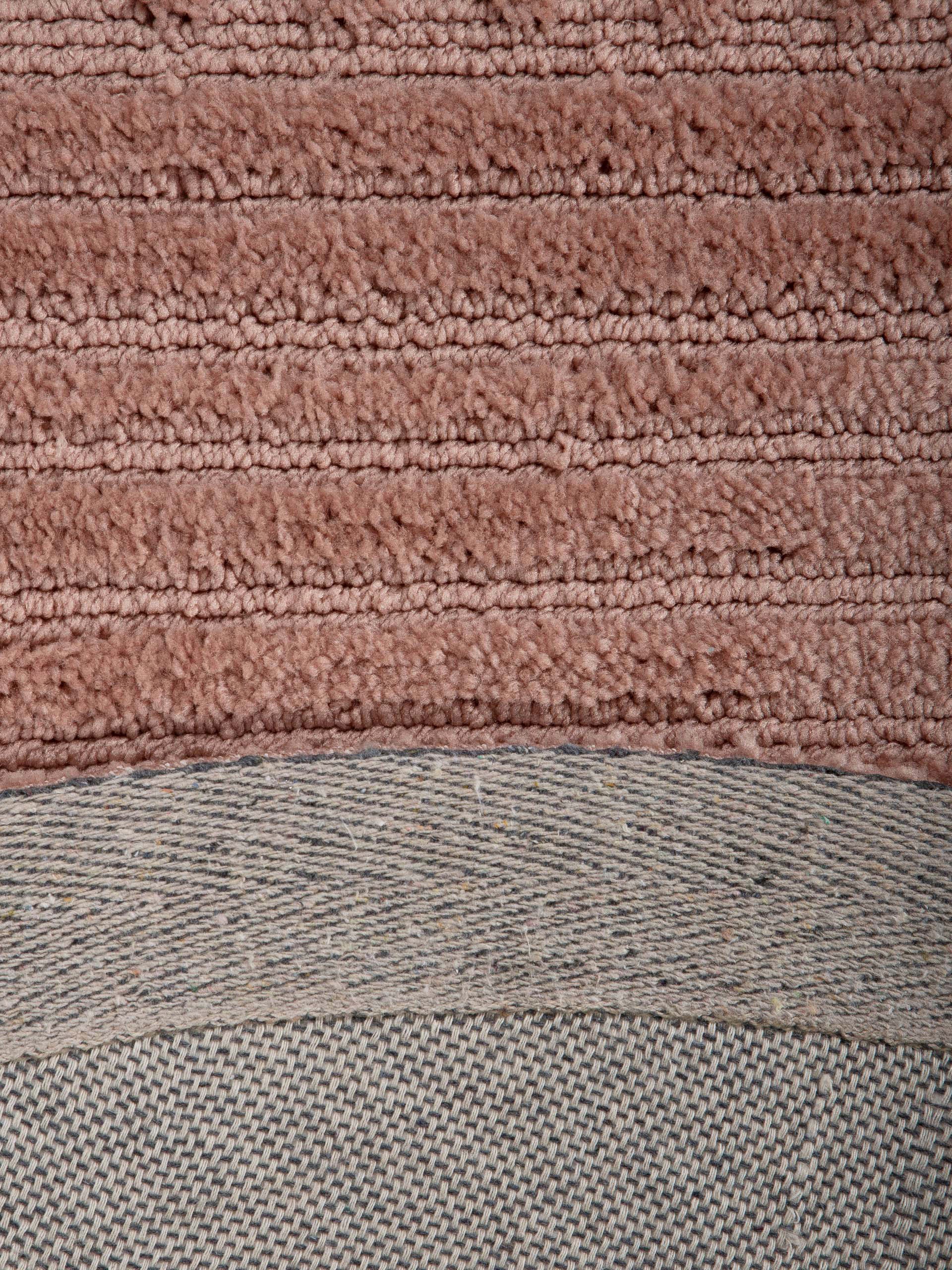 carpetfine Teppich »Holly  4 -  Soft Touch Microfaser Teppich« rund 12 mm Höhe Boho Scandi, weiche dichte getuftete Hoch-Tief-Struktur, Wohnzimmer