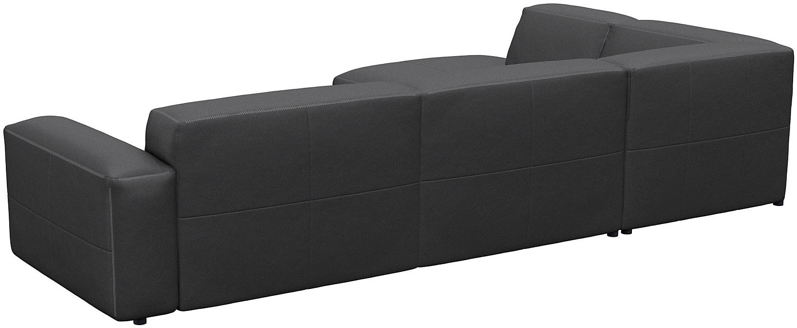 FLEXLUX Ecksofa »Lucera, super bequem durch hochwertigen Sitzaufbau mit Kaltschaum«, modern & anschmiegsam, L-Form, Designsofa