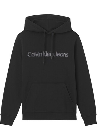 Calvin Klein Jeans Kapuzensweatshirt »MONOCHROME INSTITUTIONAL HOODIE,« kaufen