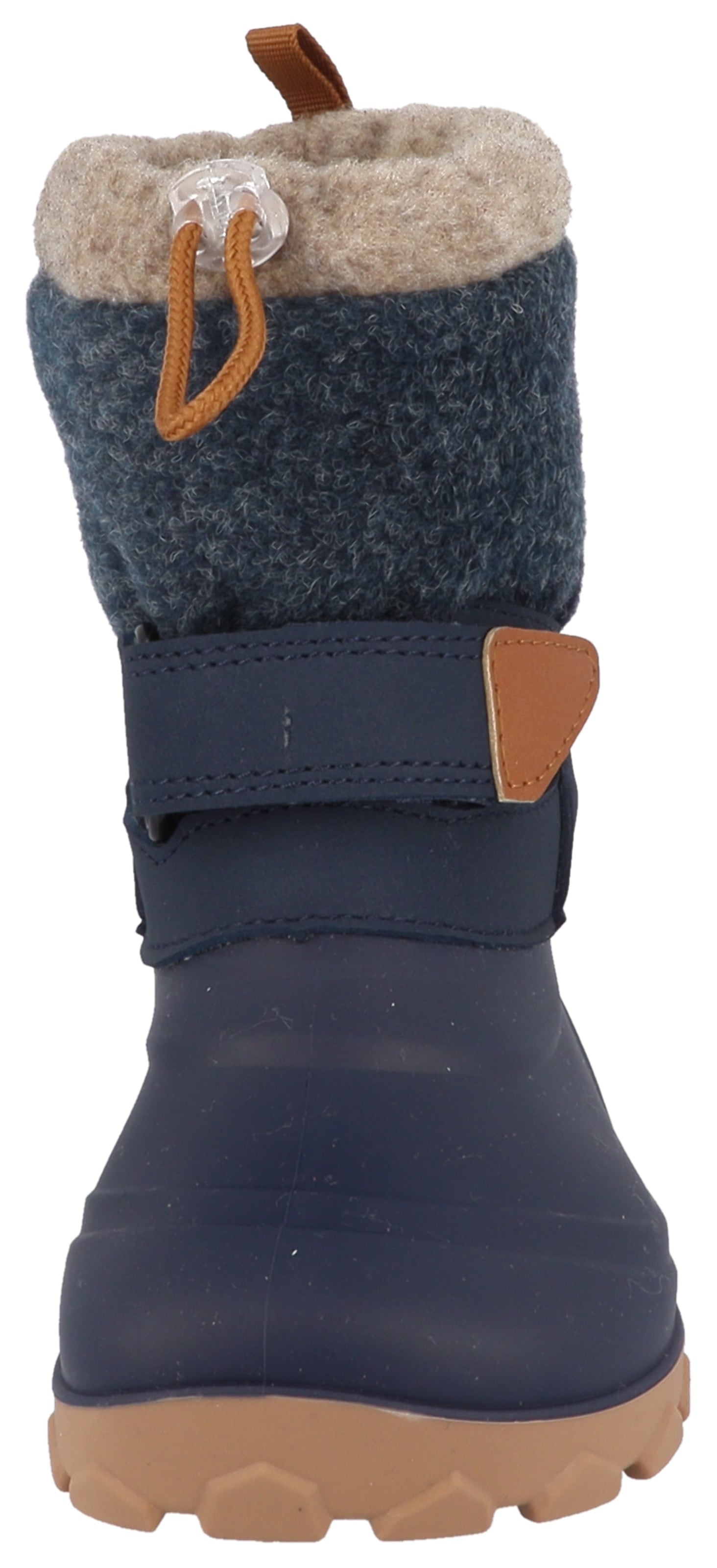 Lurchi Barfußschuh »Jan 1 Barefoot«  Winterboots, mit Kontrastbesatz, Größenschablone zum Download