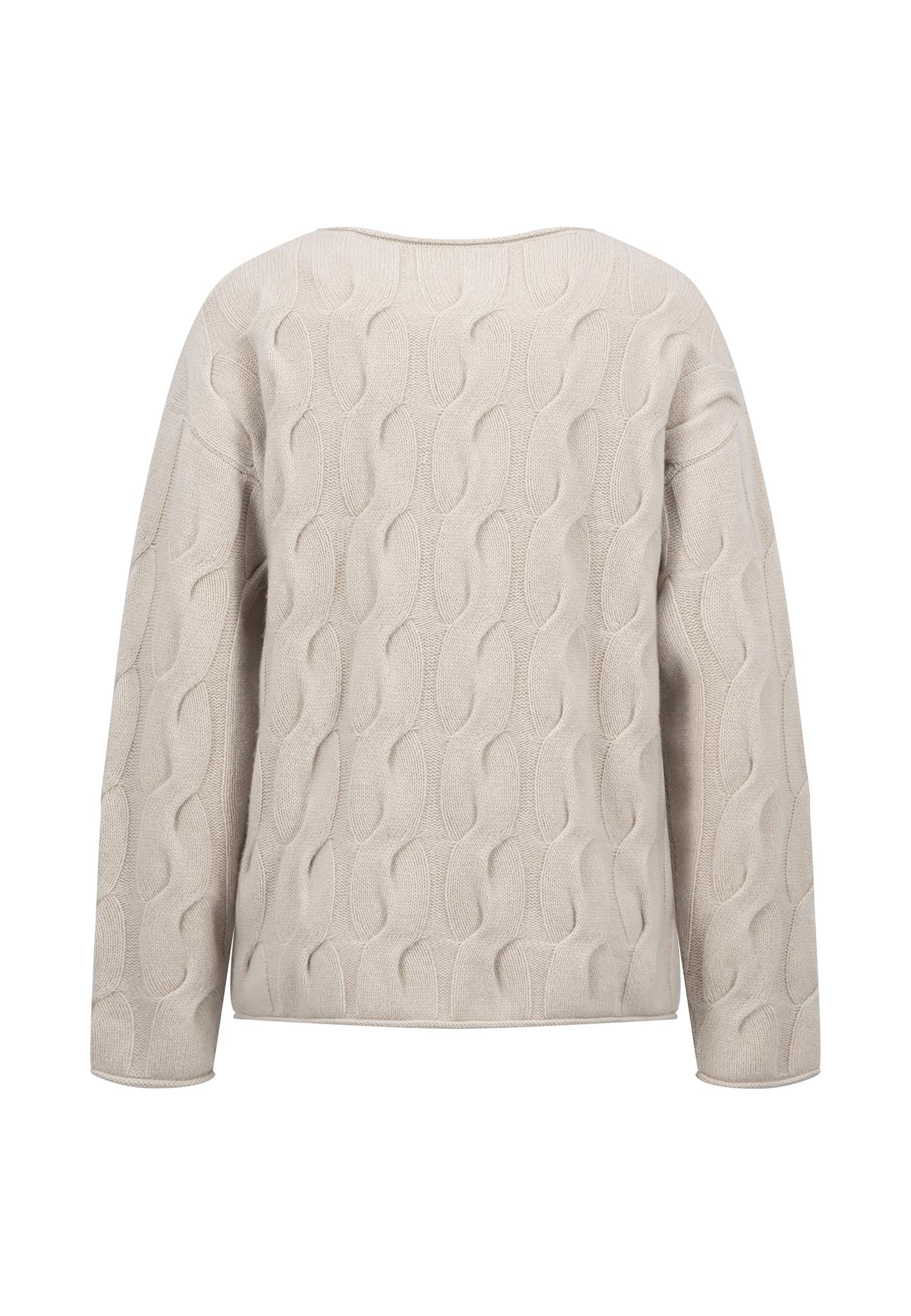 FYNCH-HATTON Rundhalspullover, mit elegantem Strickmuster