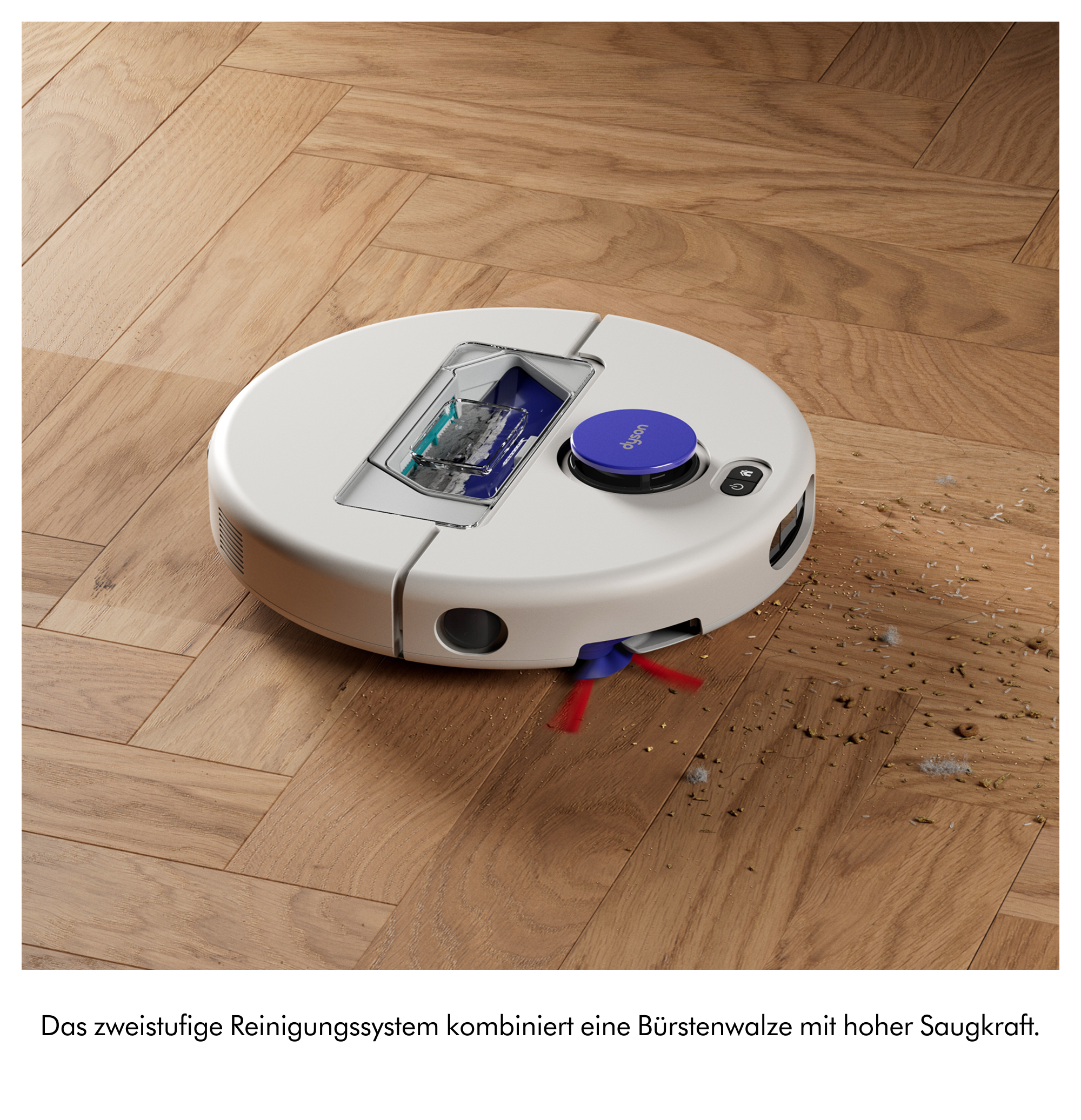 DYSON Saugroboter »Dyson R1 Nurovi™ Dry Saugroboter« 21.000 Pa Saugleistung; Twin-capture™-System; LiDAR-Kartierung