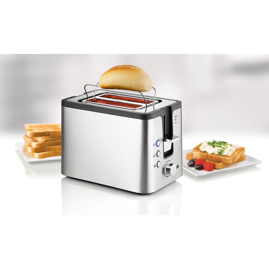 Unold Toaster »2er Kompakt 38215«, 2 kurze Schlitze, für 2 Scheiben, 800 W