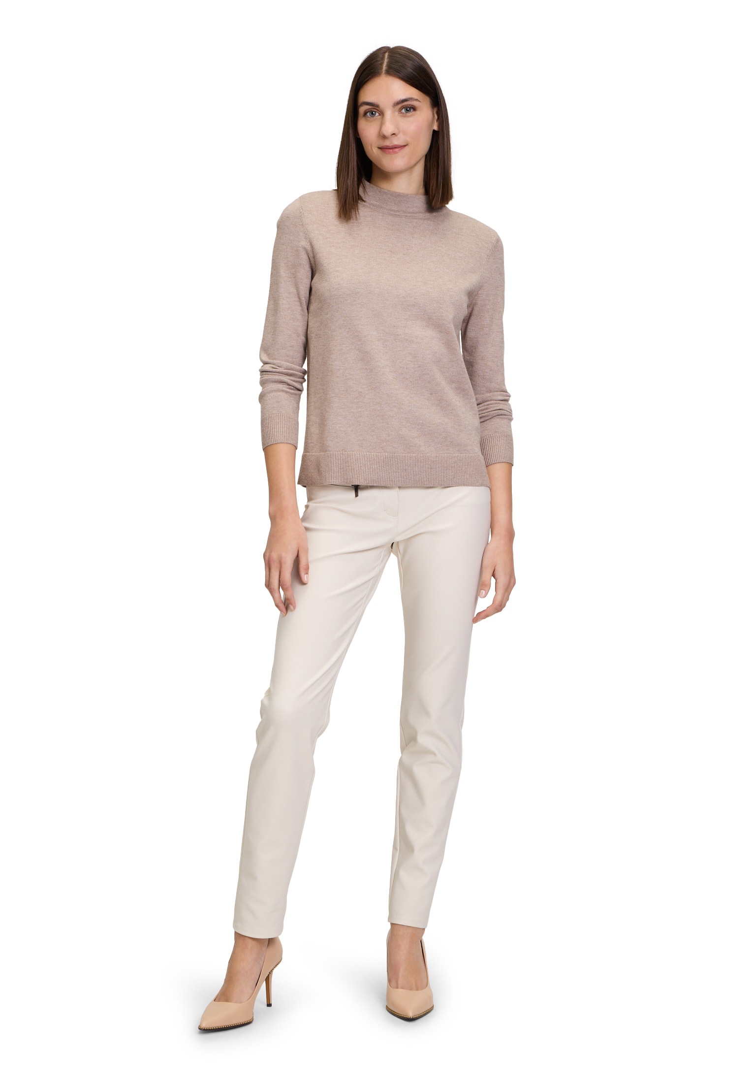 Betty Barclay Rundhalspullover »Basic-Strickpullover mit Stehkragen«