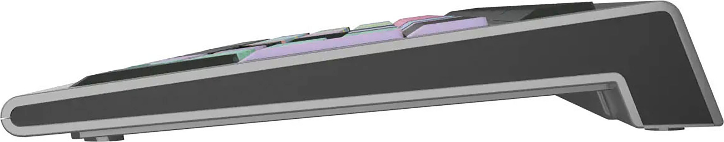 Logickeyboard Tastatur »Apple Final Cut Pro X Astra 2 DE (Mac)«, (Ziffernblock-USB-Anschluss)