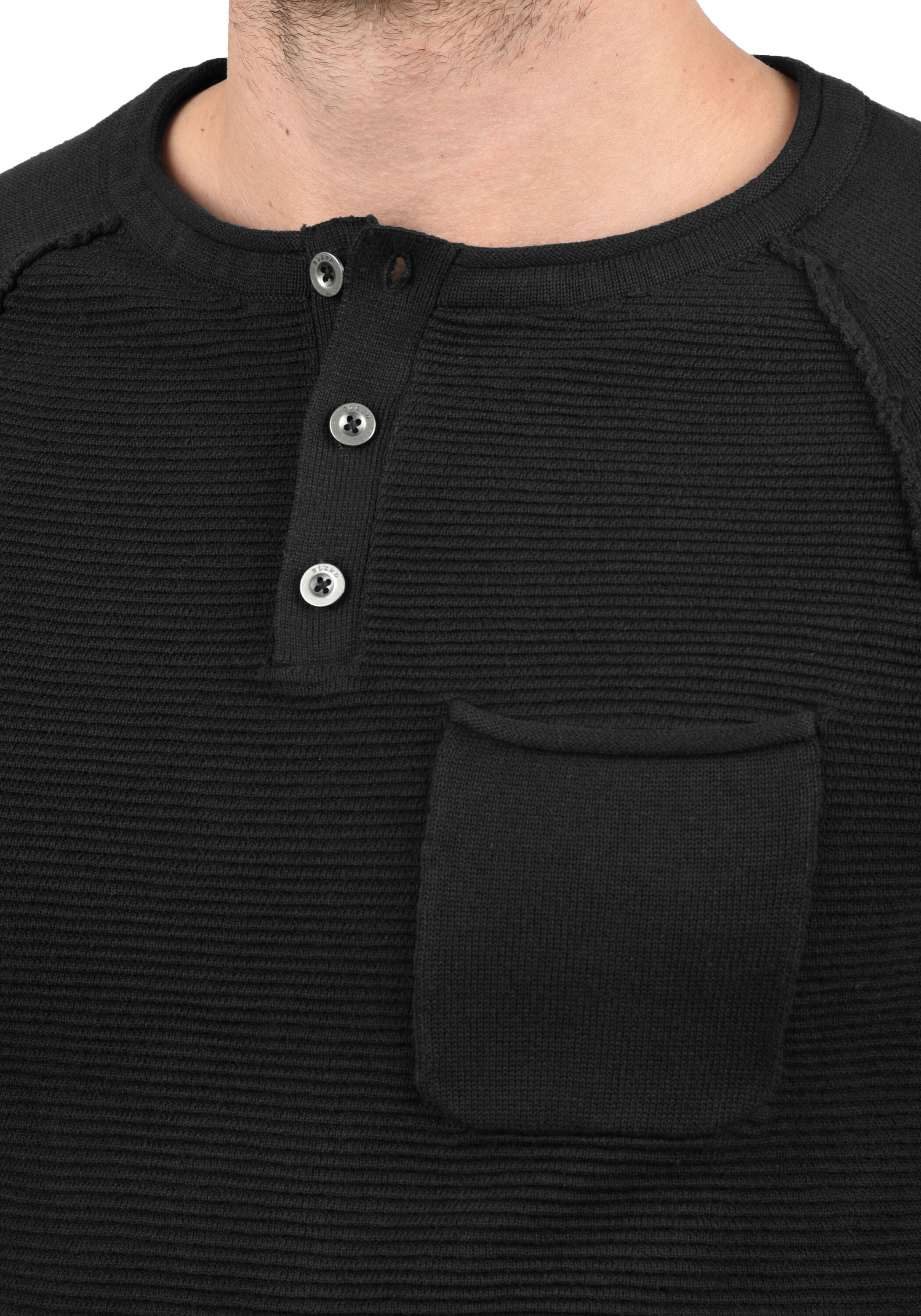 Blend Strickfleece-Pullover »Strickpullover BHOtto«