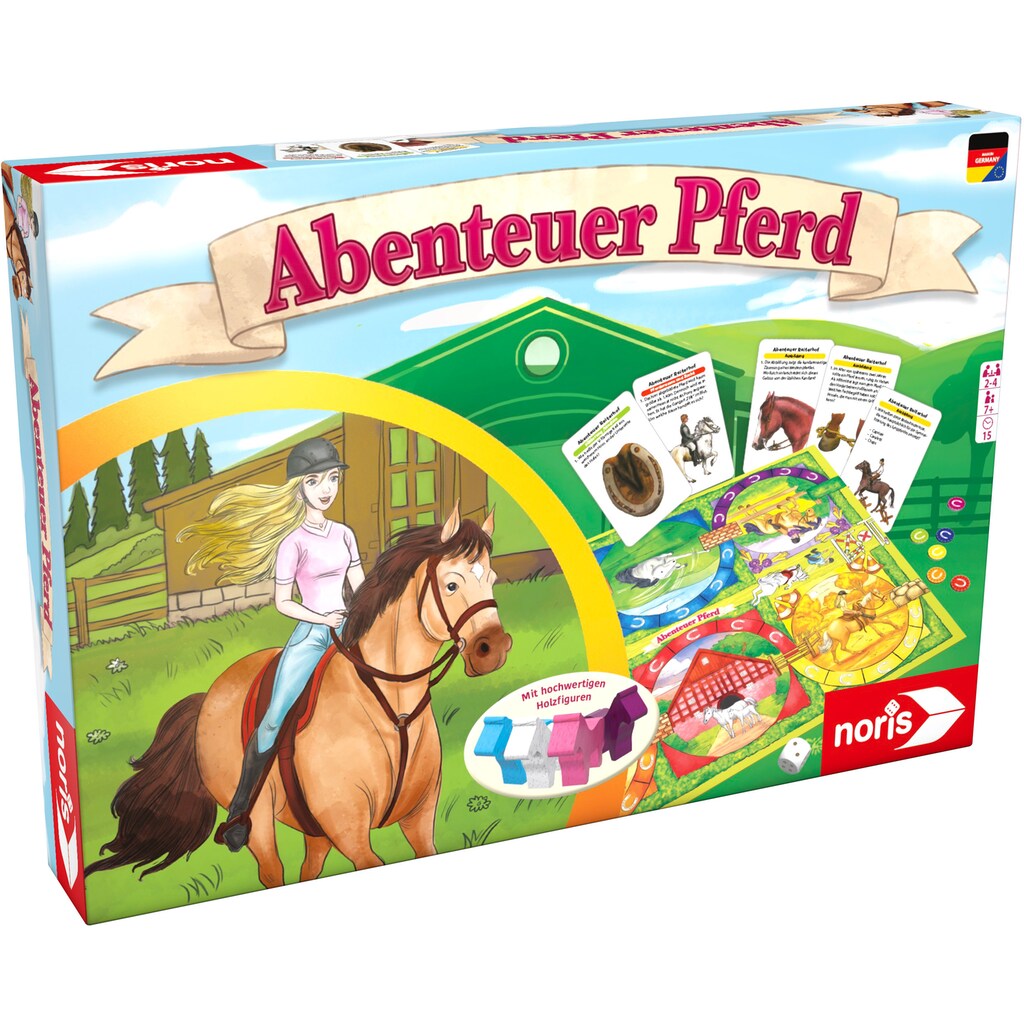 Noris Spiel »Abenteuer Pferd«