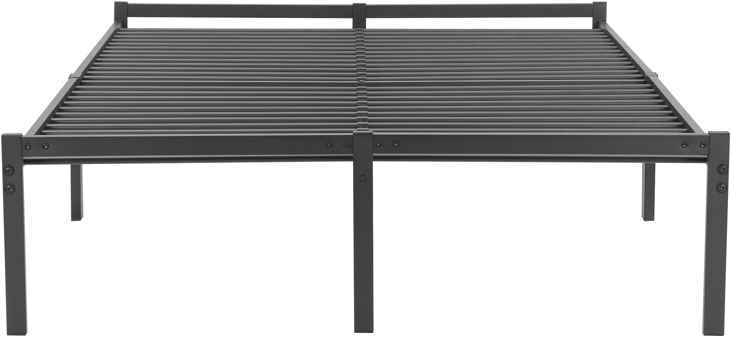 INOSIGN Metallbett »LIST Bett Bettgestell Bettrahmen Einzelbett Doppelbett«, Bett mit 26 Lattenroste zum Schutz der Matratze