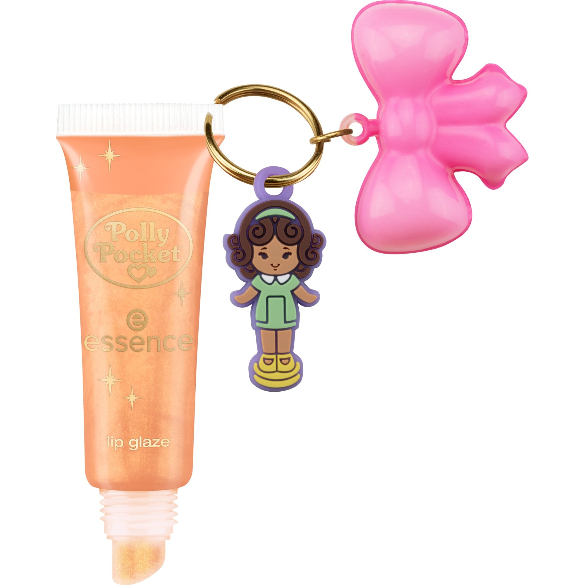 Essence Lipgloss »Polly Pocket lip glaze«, (Set, 3 tlg.), Drei Styles passend zu jedem Mood, Praktisch für Touch-ups unterwegs