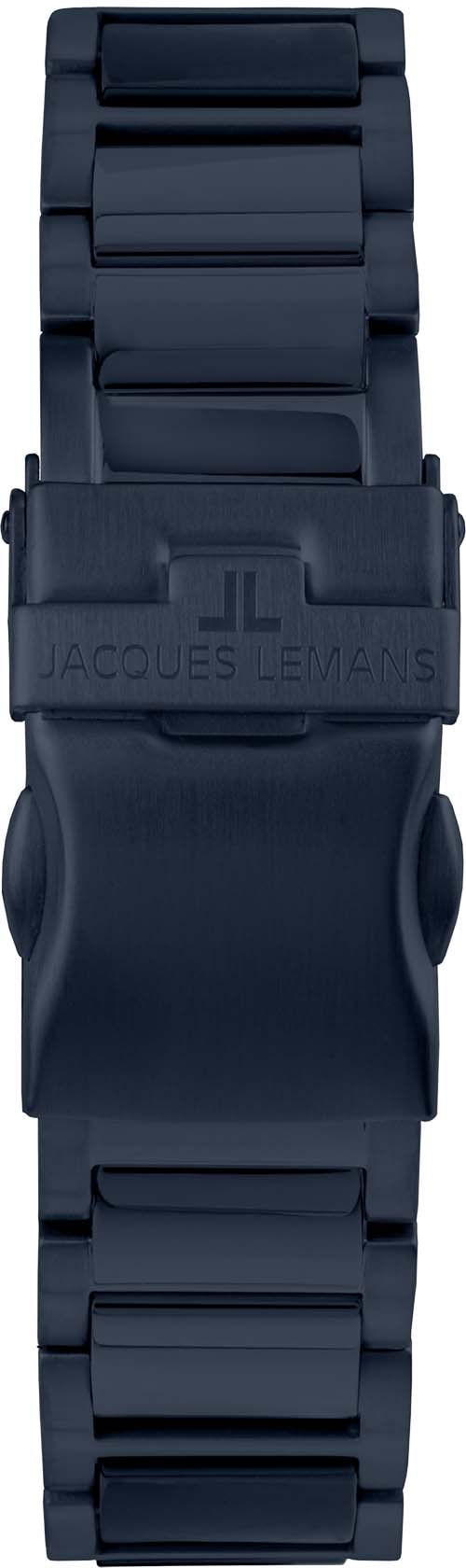 Jacques Lemans Keramikuhr »Liverpool, 42-10E«, Quarzuhr, Armbanduhr, Herrenuhr, Datum, Leuchtzeiger