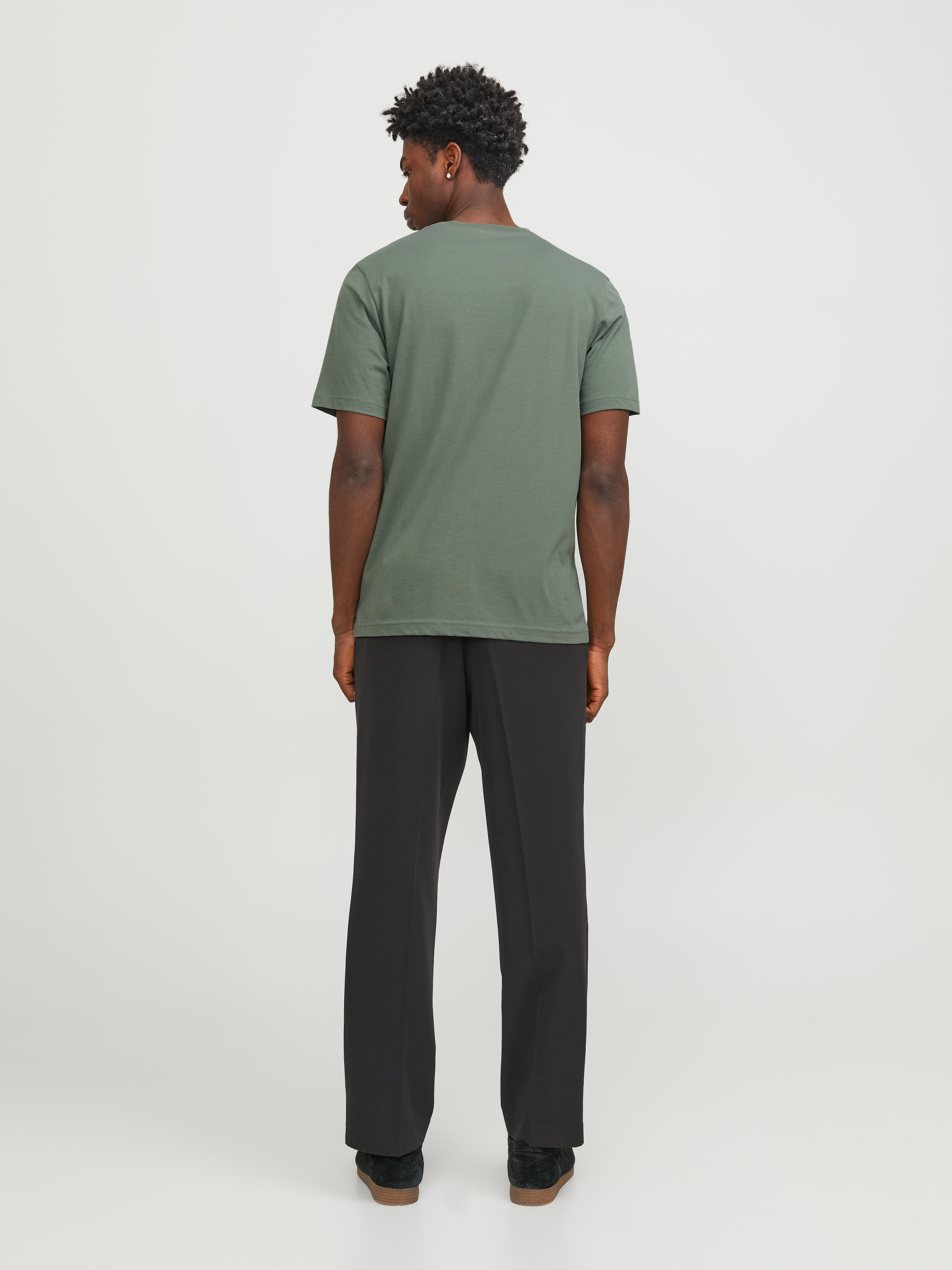 Jack & Jones Rundhalsshirt »JPRBLUARCHIE TEE CREW NECK« mit Logo Print
