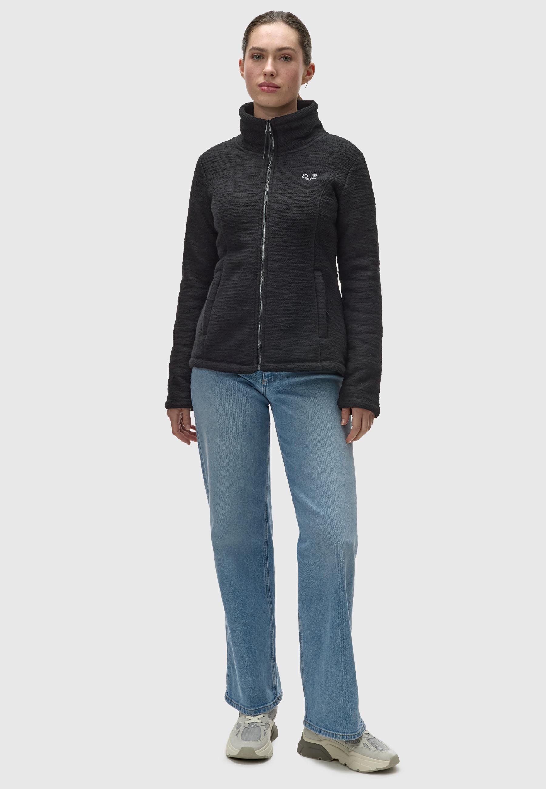 Ragwear Kapuzensweatjacke »Strickjacke Liram Melange«