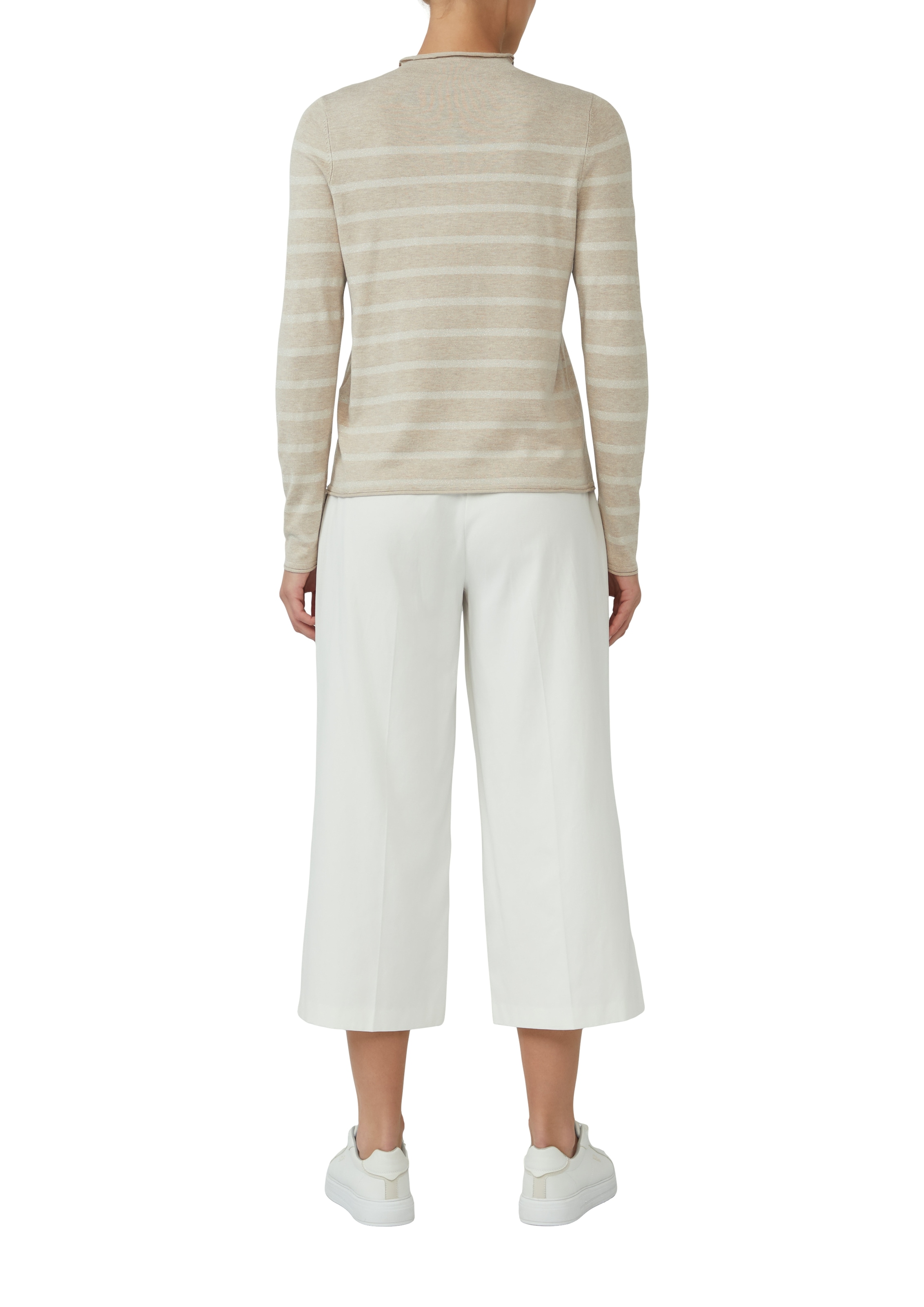 s.Oliver BLACK LABEL Strickpullover, mit Streifen Muster