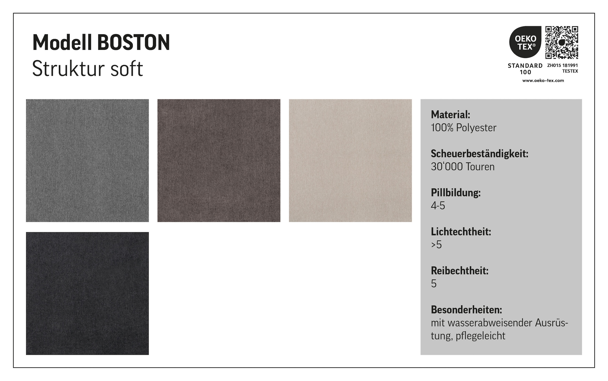 Home affaire 3-Sitzer »Boston«, Sofa mit hoher Rückenlehne