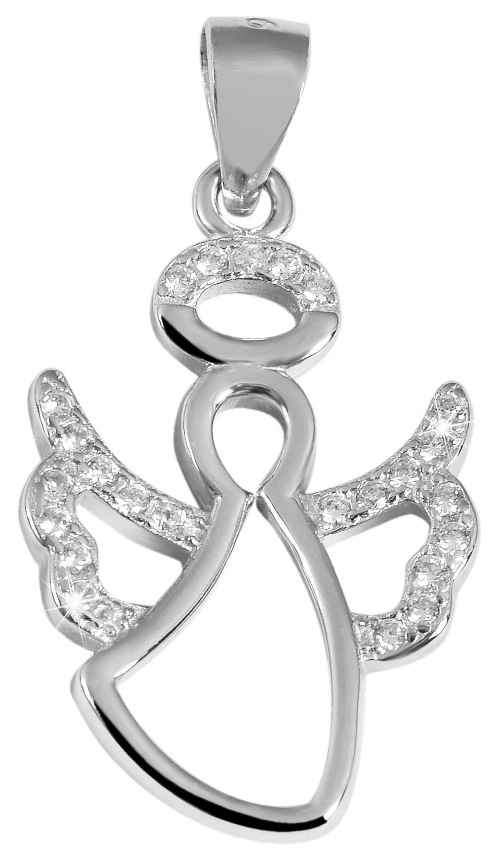 Adelia´s Kettenanhänger »Damen Anhänger ¿ Anhänger aus 925 Silber mit Zirkonia«