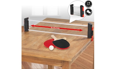 MAXXMEE Tischtennisschläger, (Set, 7 tlg., mit Bällen-mit Netz) kaufen