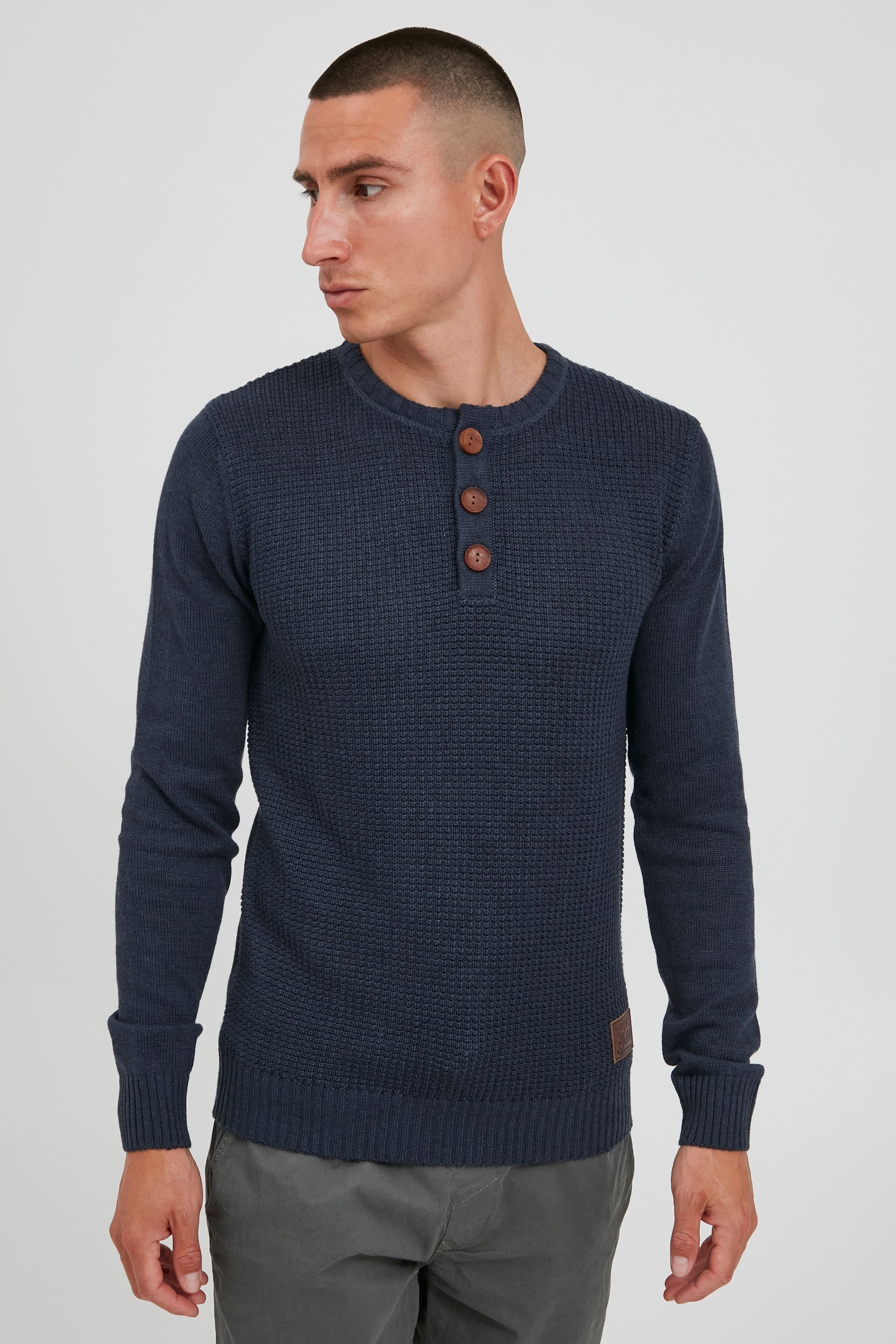 !Solid Strickfleece-Pullover »Strickpullover SDTerrance«