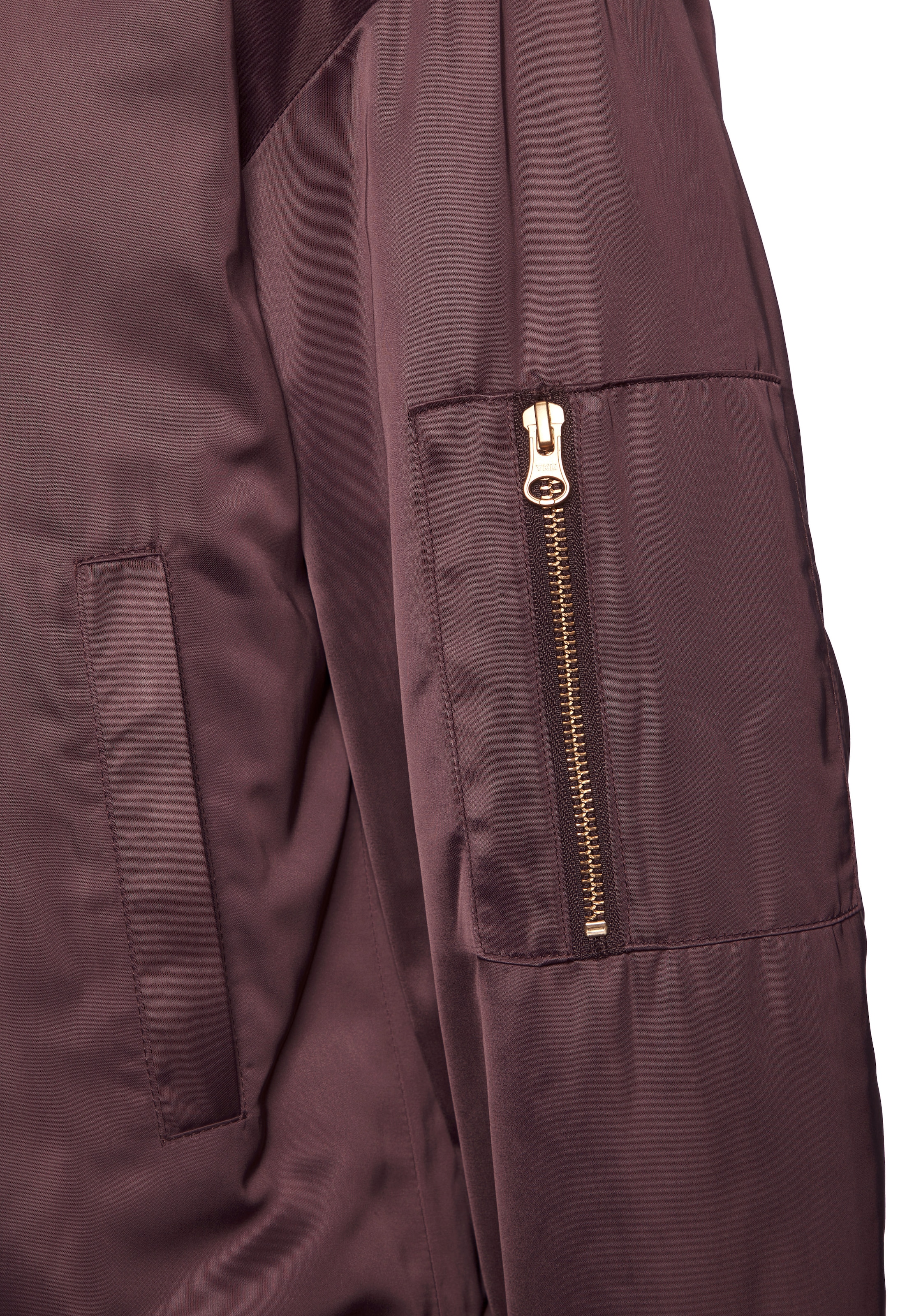 Buffalo Wendejacke mit Uni/Leoprint, Bomberjacke, modisch